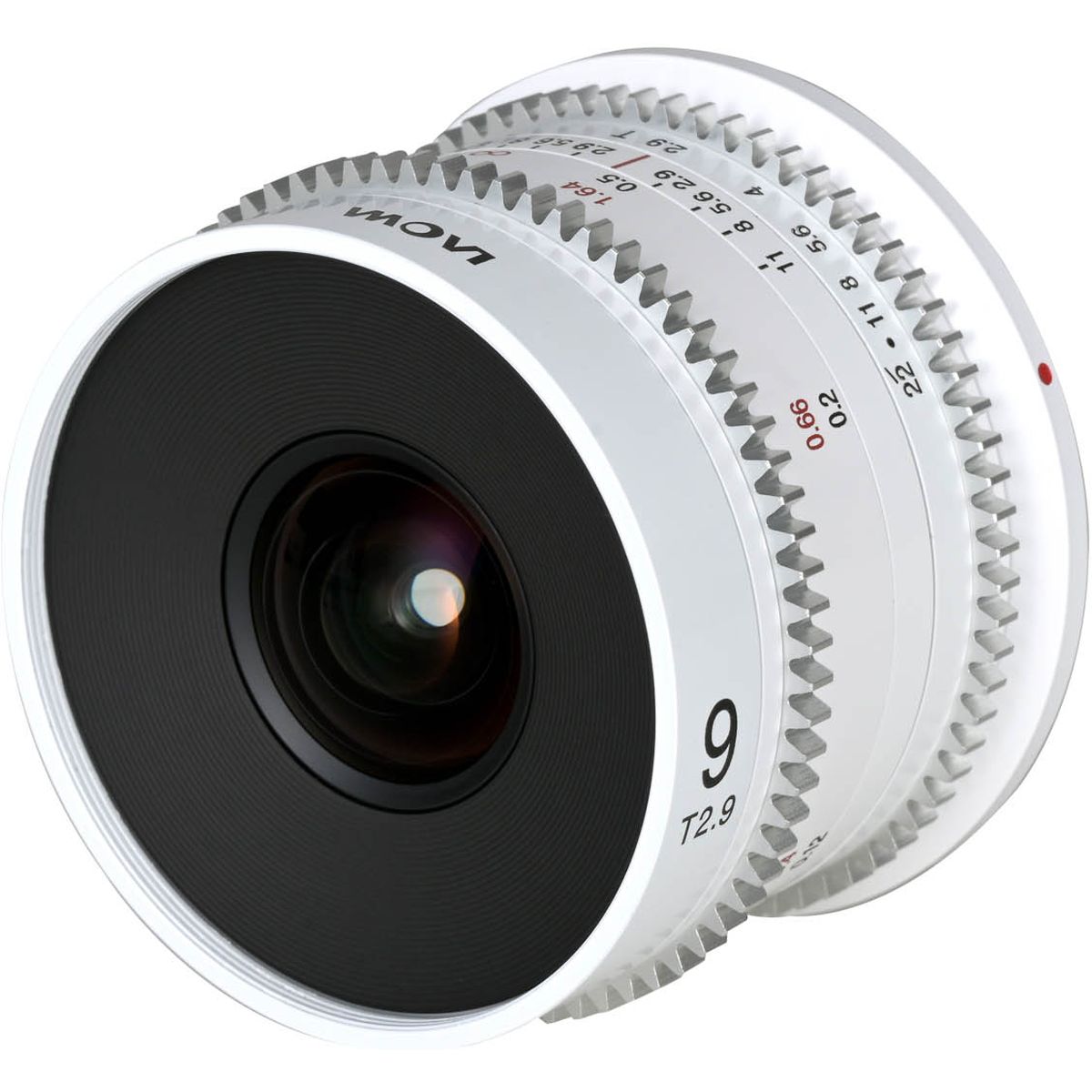 Laowa 9mm T2.9 Zero-D Cine Lens White - Canon RF