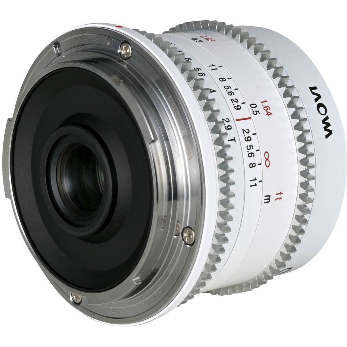 Laowa 9mm T2.9 Zero-D Cine Lens White - Canon RF