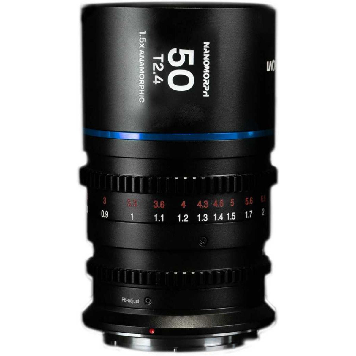 Laowa Nanomorph 50mm T2.4 1.5X S35 (Blue) (Cine) Canon RF