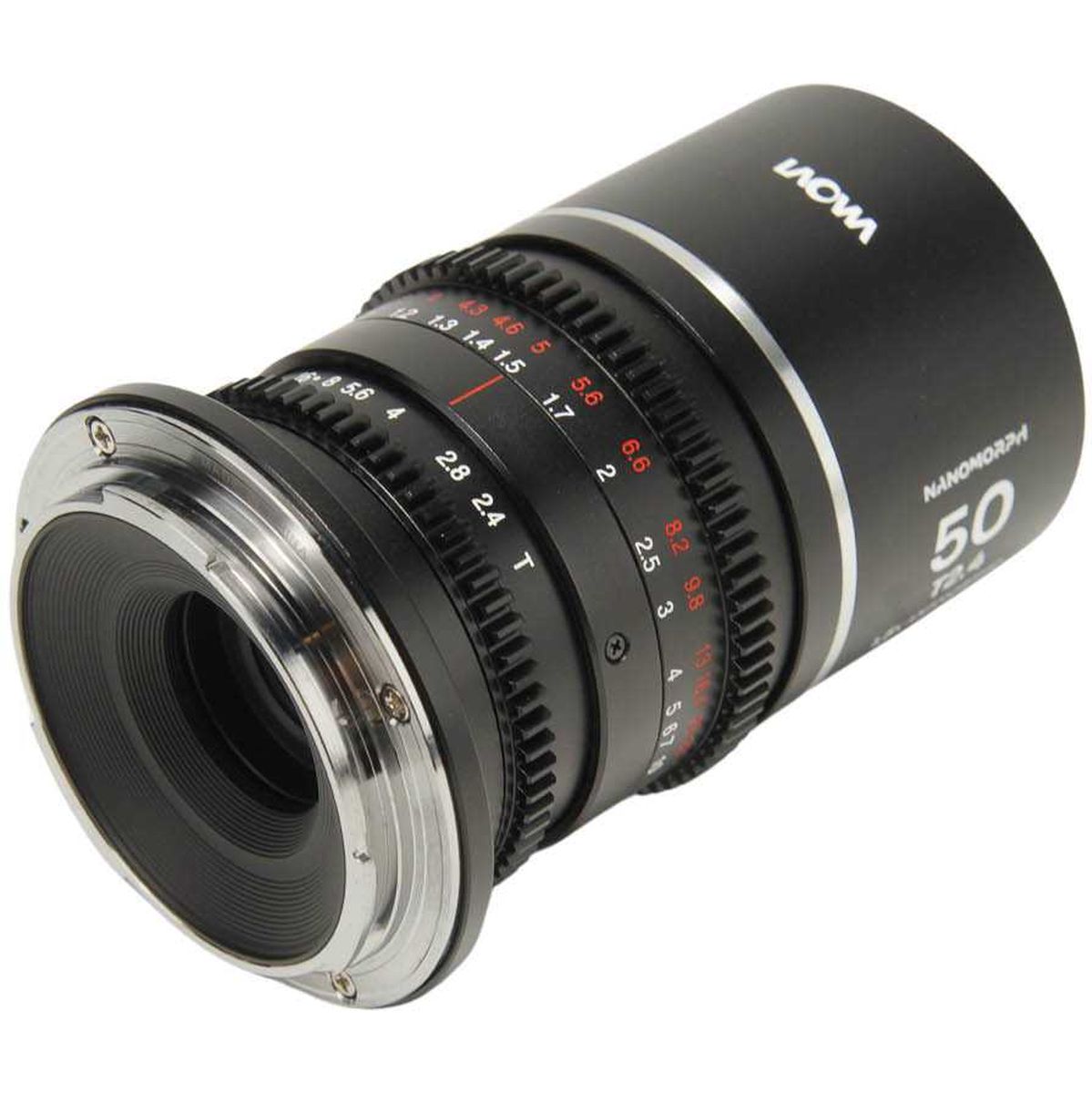 Laowa Nanomorph 50mm T2.4 1.5X S35 (Silver) (Cine) L-Mount