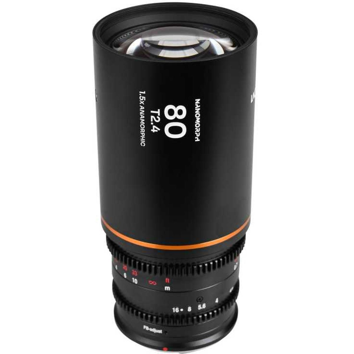 Laowa Nanomorph 80mm T2.4 1.5X S35 (Amber) MFT (Lao-80-MFT-A