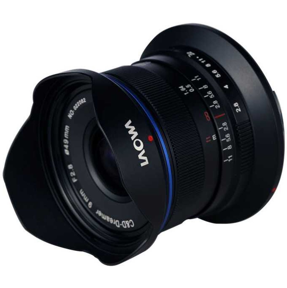 Laowa 9mm f/2.8 Zero-D Lens - Canon RF (LAO-09-CR)