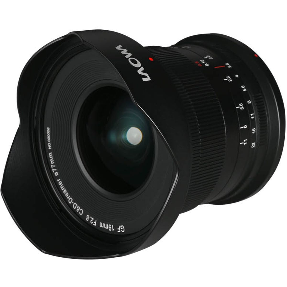 Laowa 19mm f/2.8 Zero-D Lens - Fujifilm GFX (LAO-19-GFX)