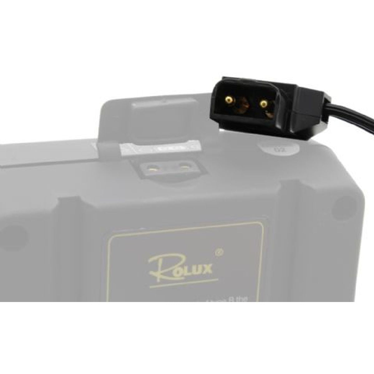 Rolux 4-PINS XLR Female w/ Male D-Tap RL-C5