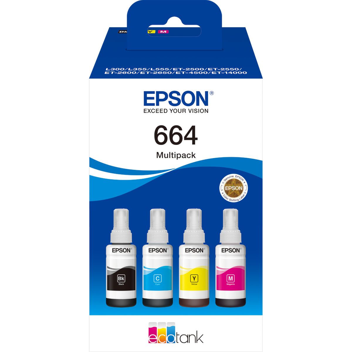 Epson 664 EcoTank 4-COLOUR Multipack