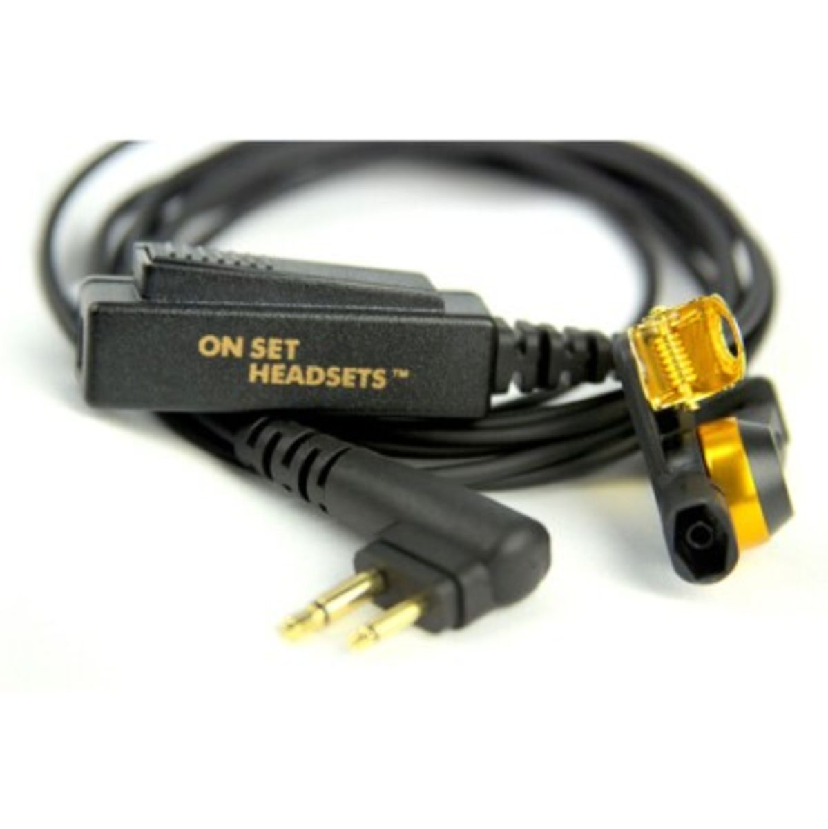 On Set Headsets FilmPro Elite Series Headset For Motorola (Black) - image 2 of 5