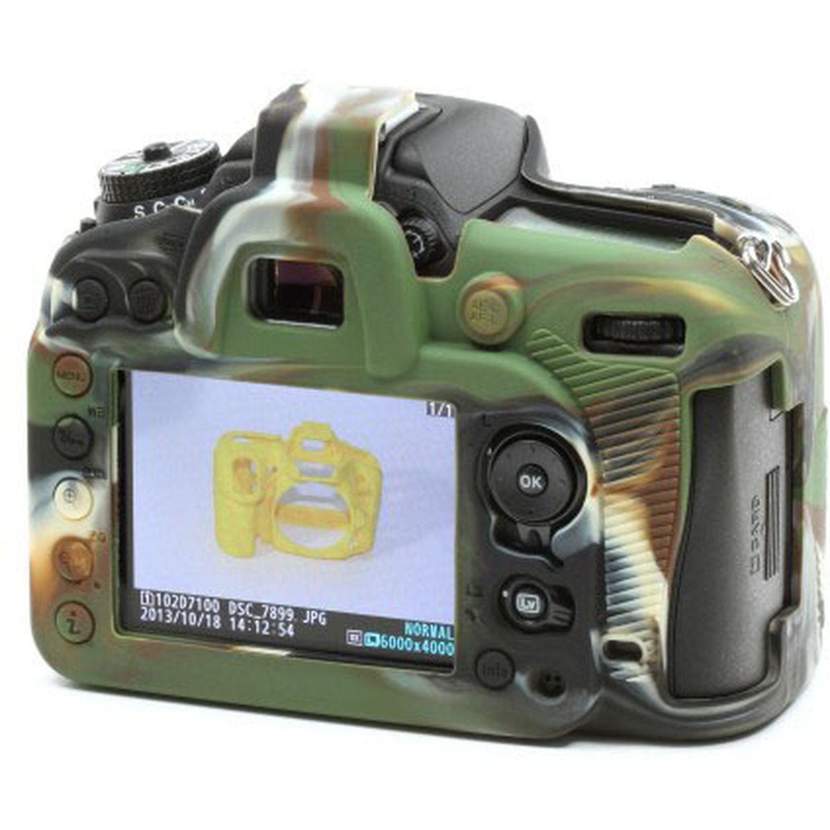 easyCover Body Cover For Nikon D7100 Camouflage