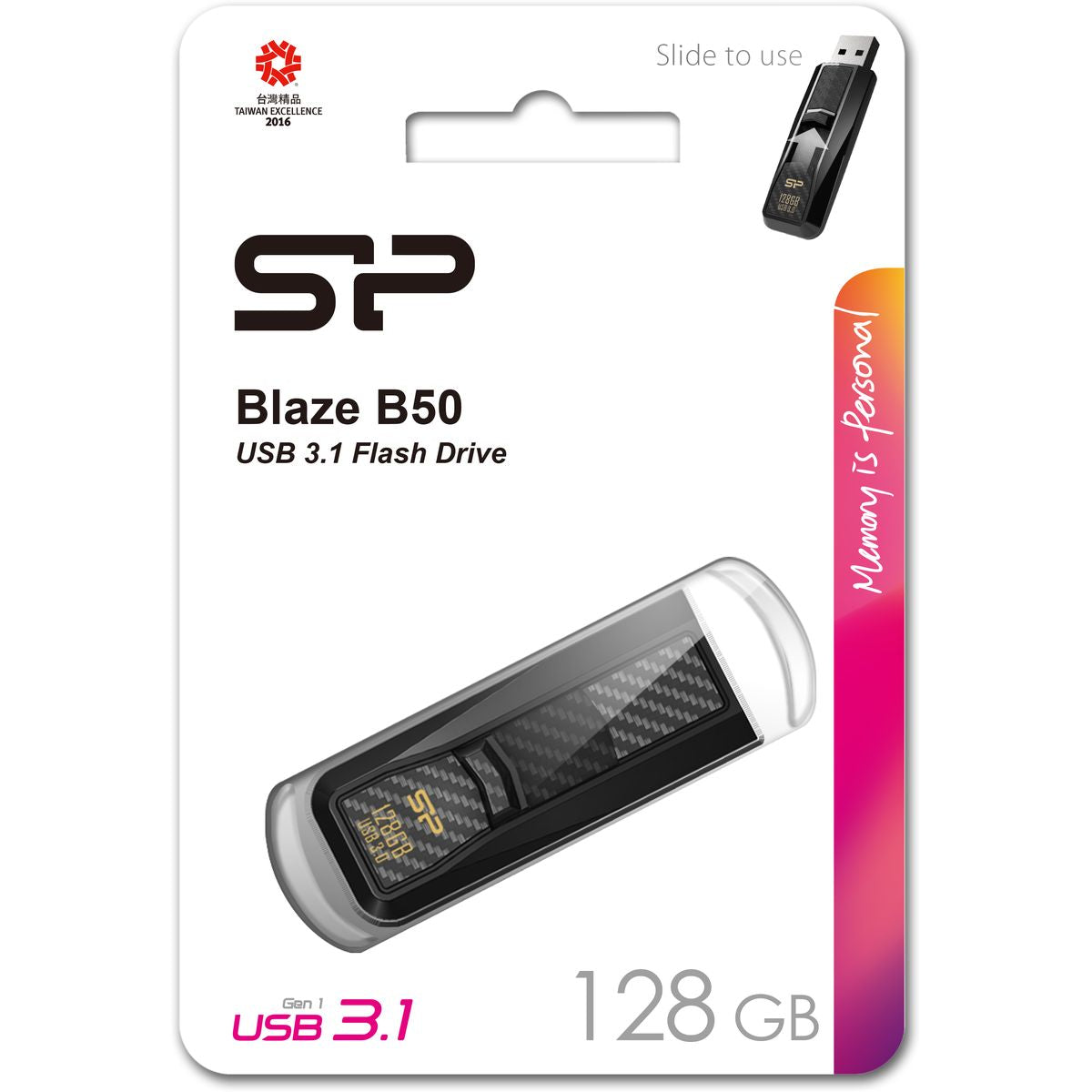 Silicon Power Blaze B50 128GB USB 3.0 (Black)