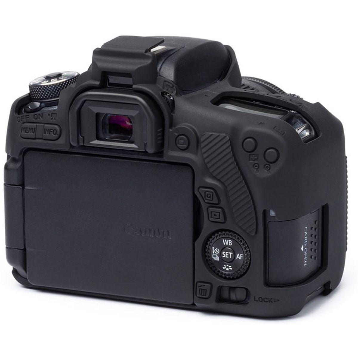 easyCover Body Cover For Canon 760D Black