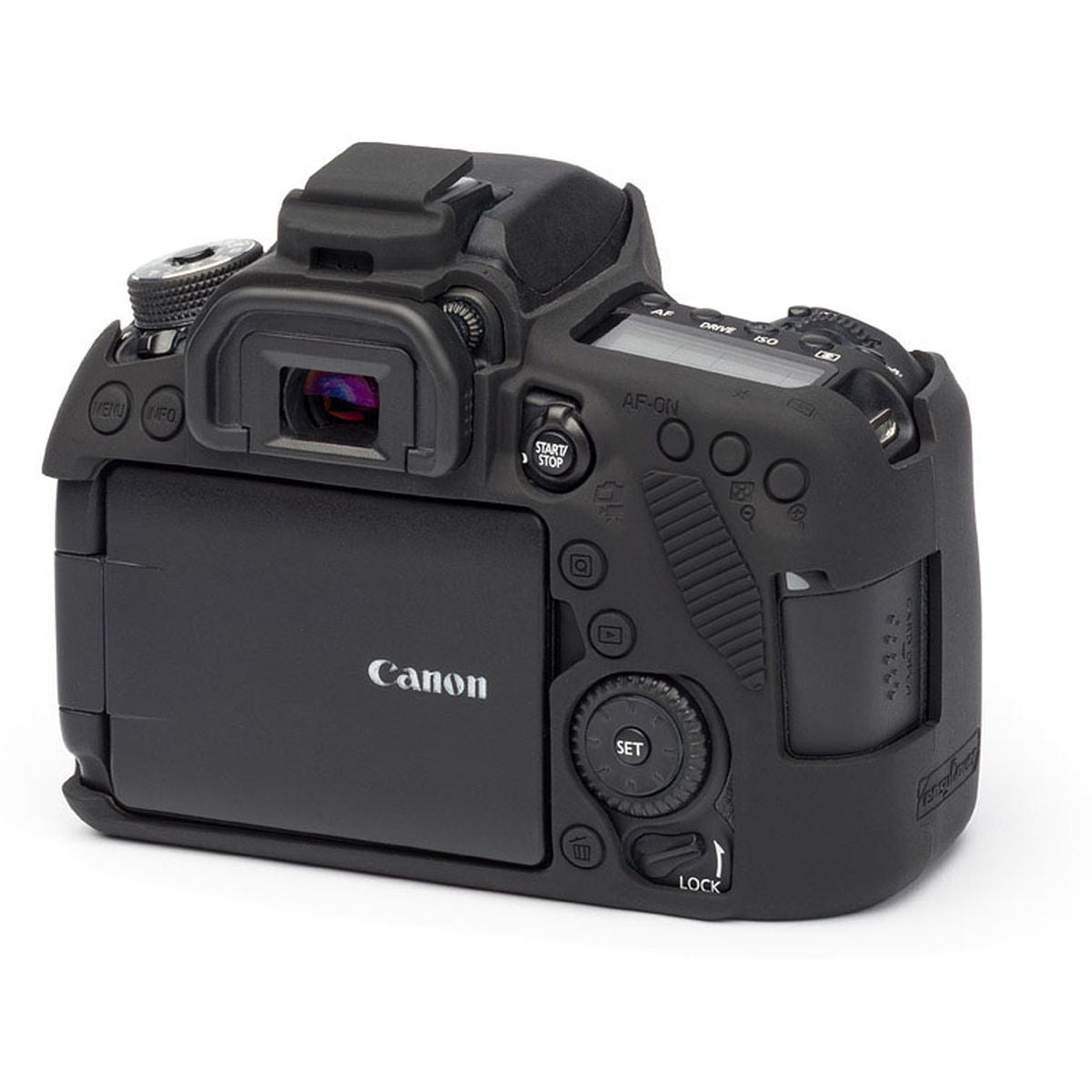 easyCover Body Cover For Canon 80D Black
