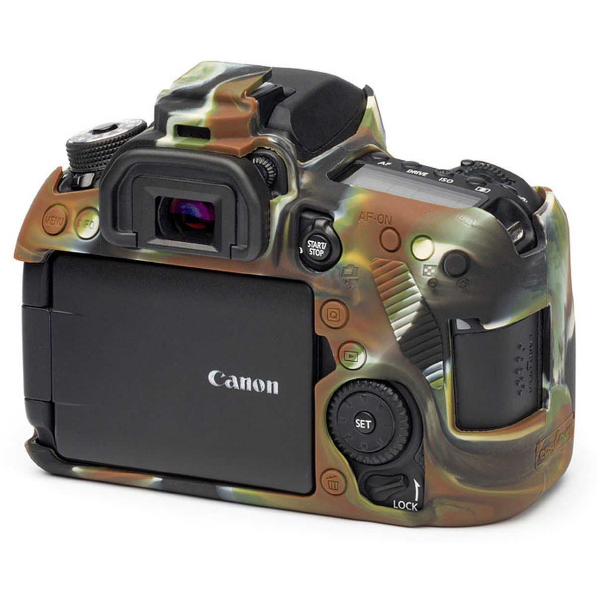 easyCover Body Cover For Canon 80D Camouflage