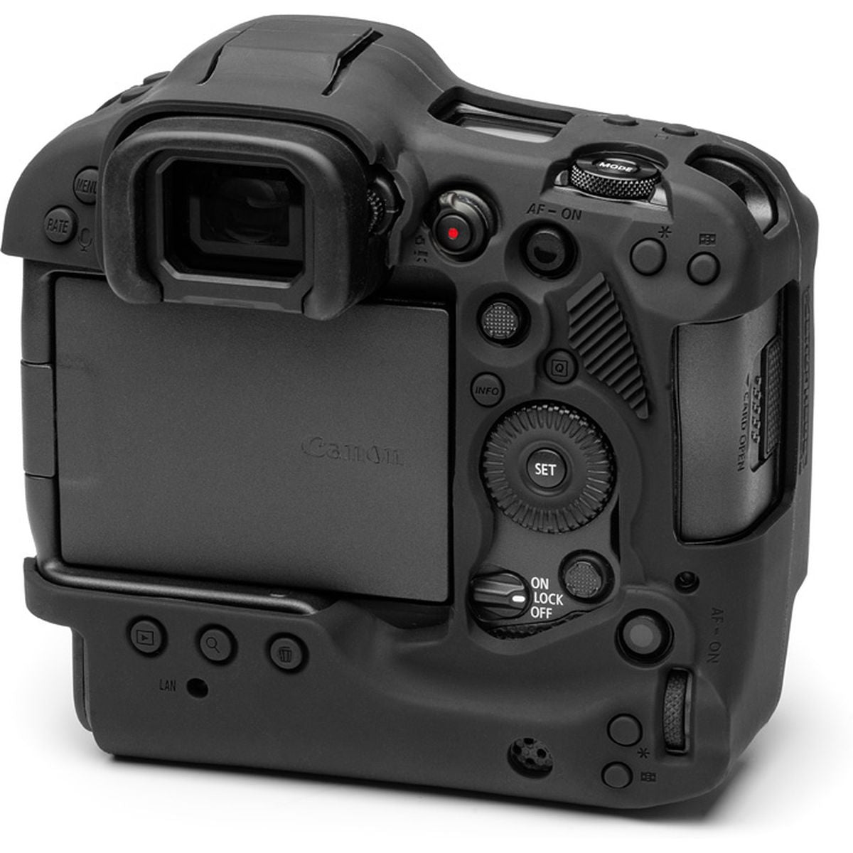 easyCover Body Cover For Canon R3 Black