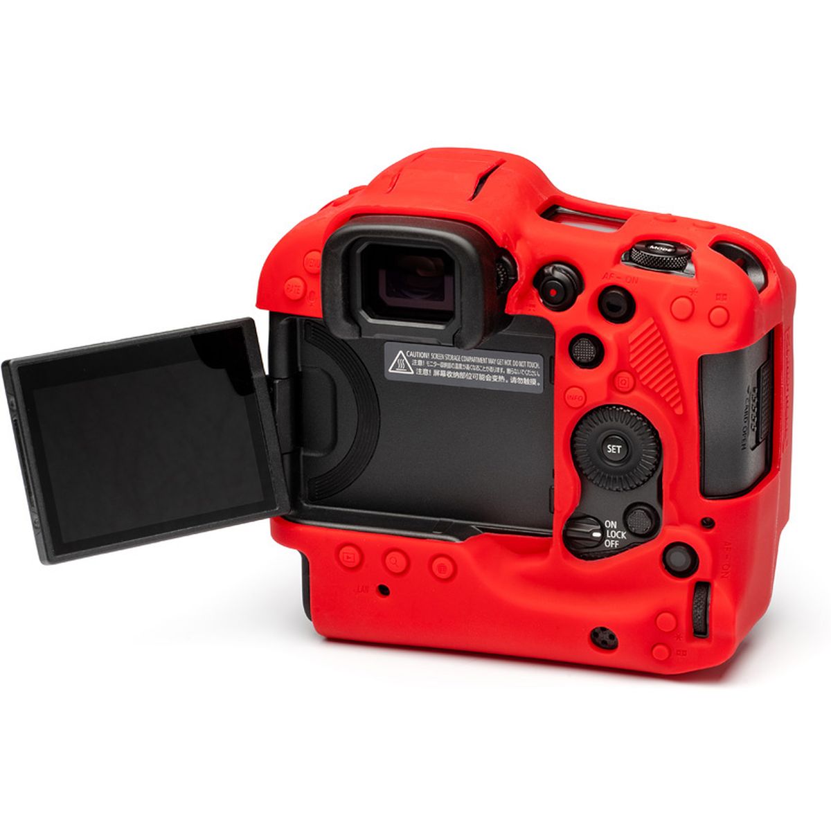easyCover Body Cover For Canon R3 Red