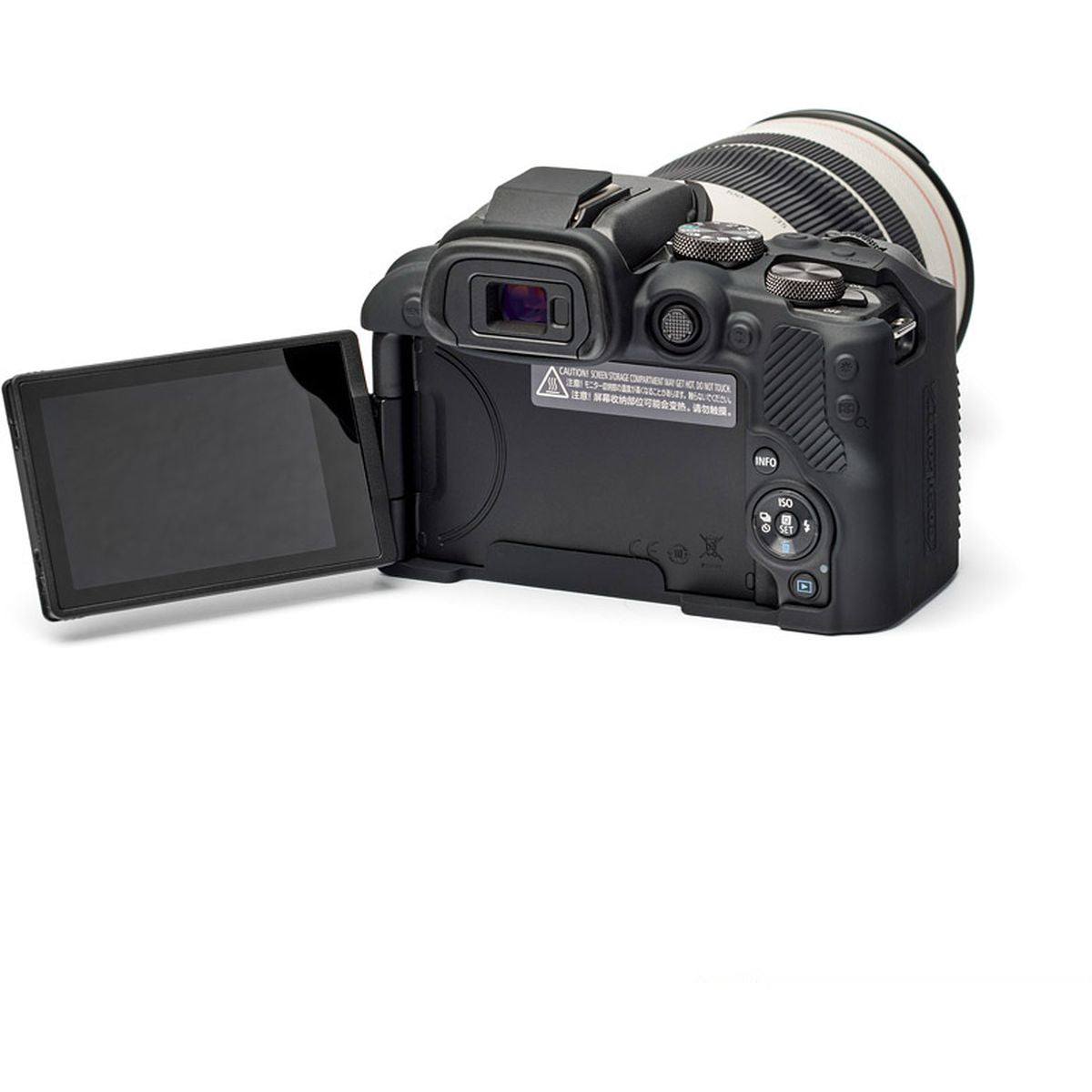 easyCover Body Cover For Canon R10 Black