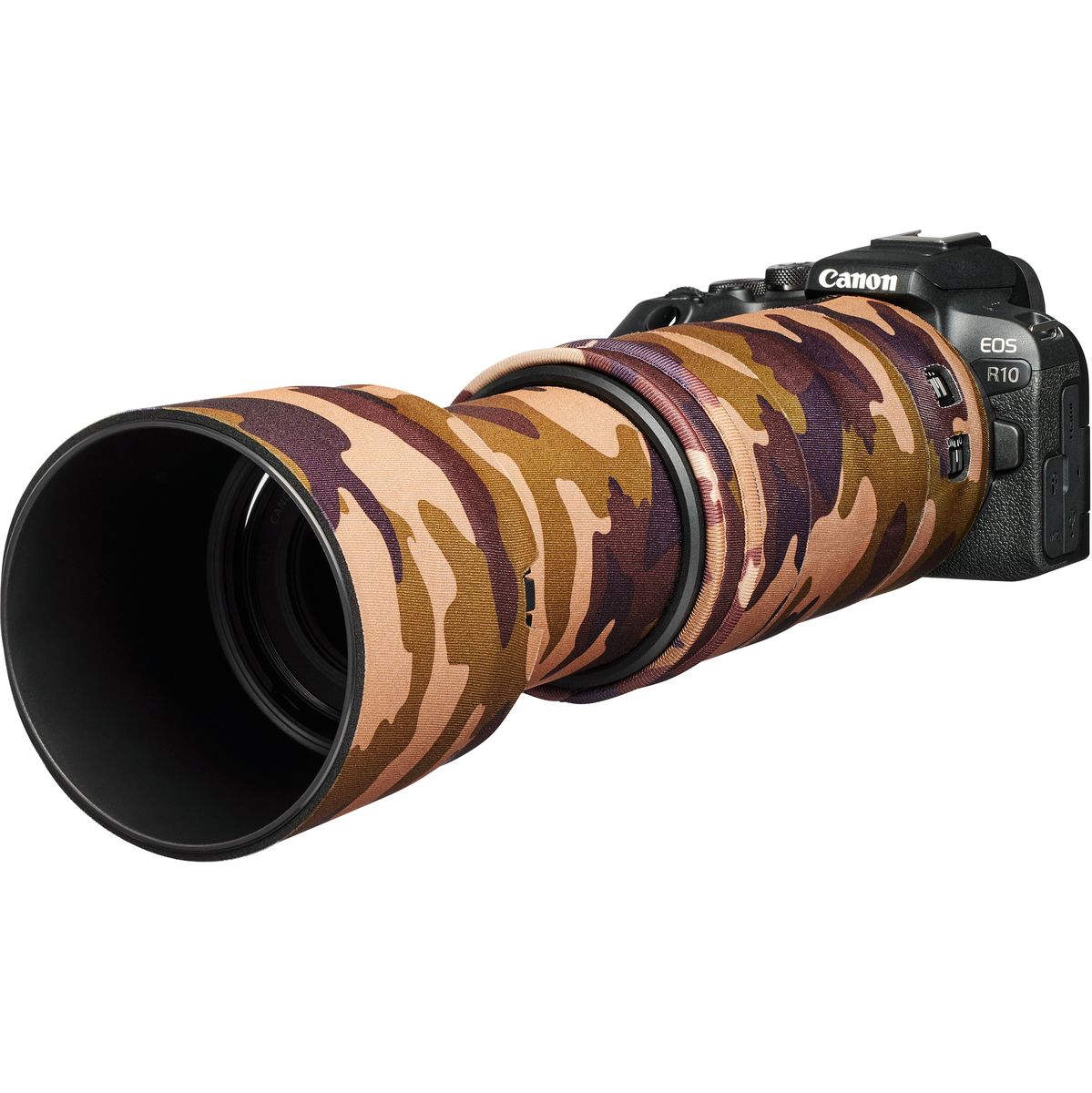 easyCover Lens Oak For Canon RF 100-400mm f/5.6-8 IS USM Brown Camouflage