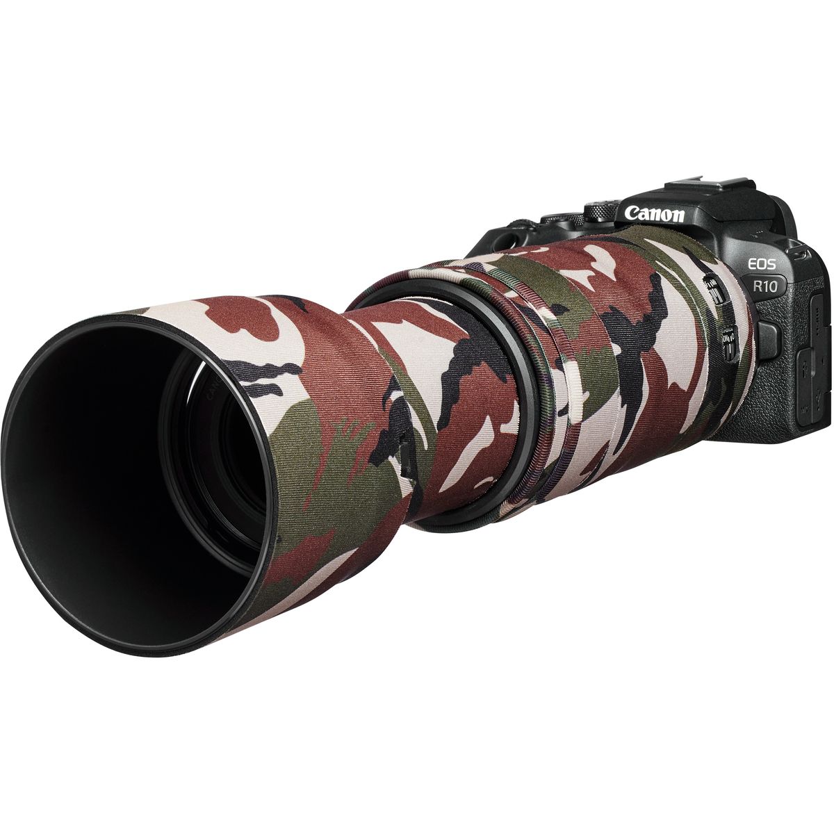 easyCover Lens Oak For Canon RF 100-400mm f/5.6-8 IS USM Green Camouflage