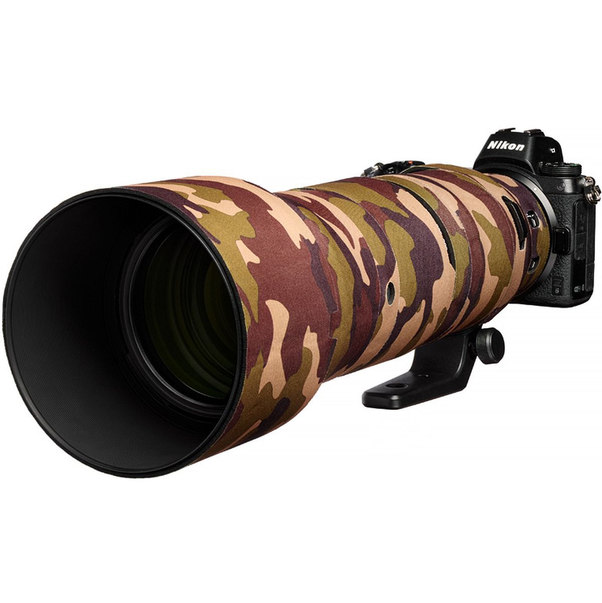 easyCover Lens Oak For Nikon Z 180-600mm f/5.6-6.3 VR Brown Camouflage New