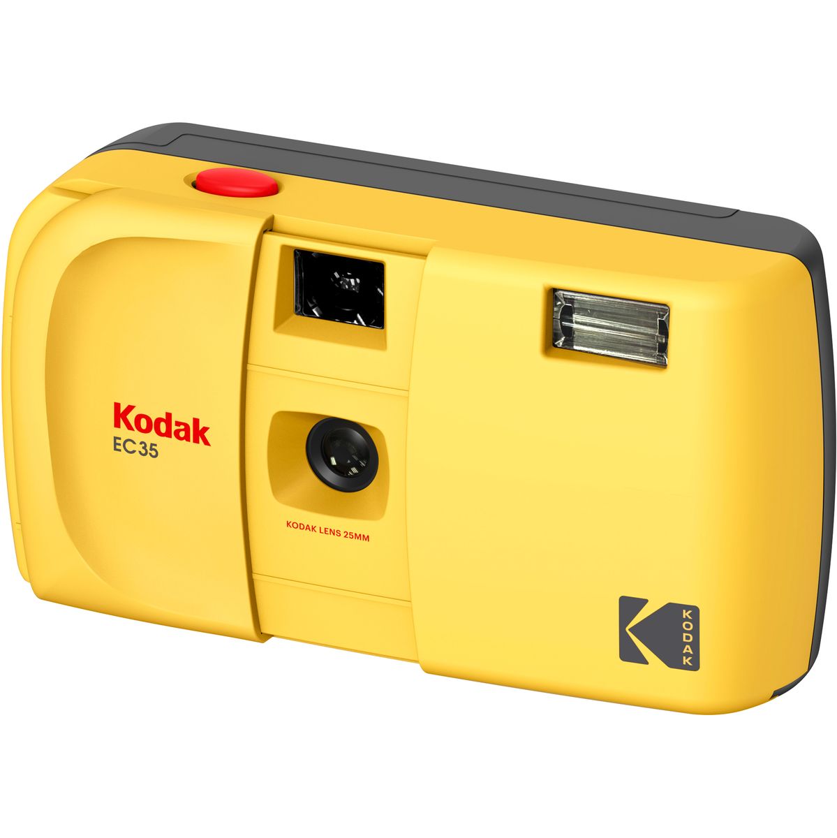 Kodak EC35 Film Camera Butter Yellow - image 3 of 5