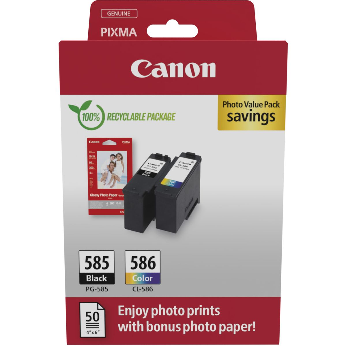 Canon PG-585 Eur Black Ink Cartridge