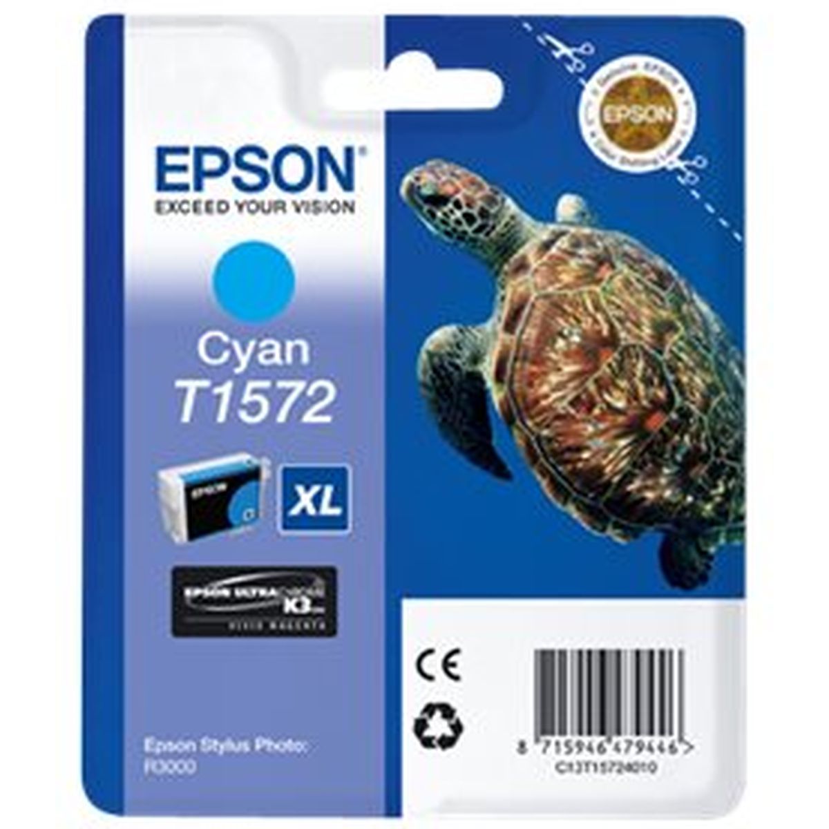 Epson T1572 - Cyan/Cyan