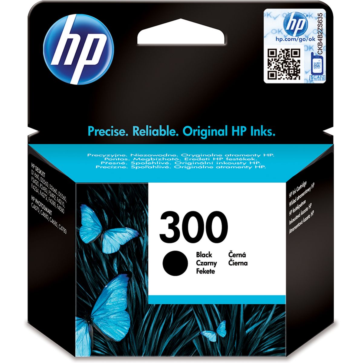HP 300 Black 4ml