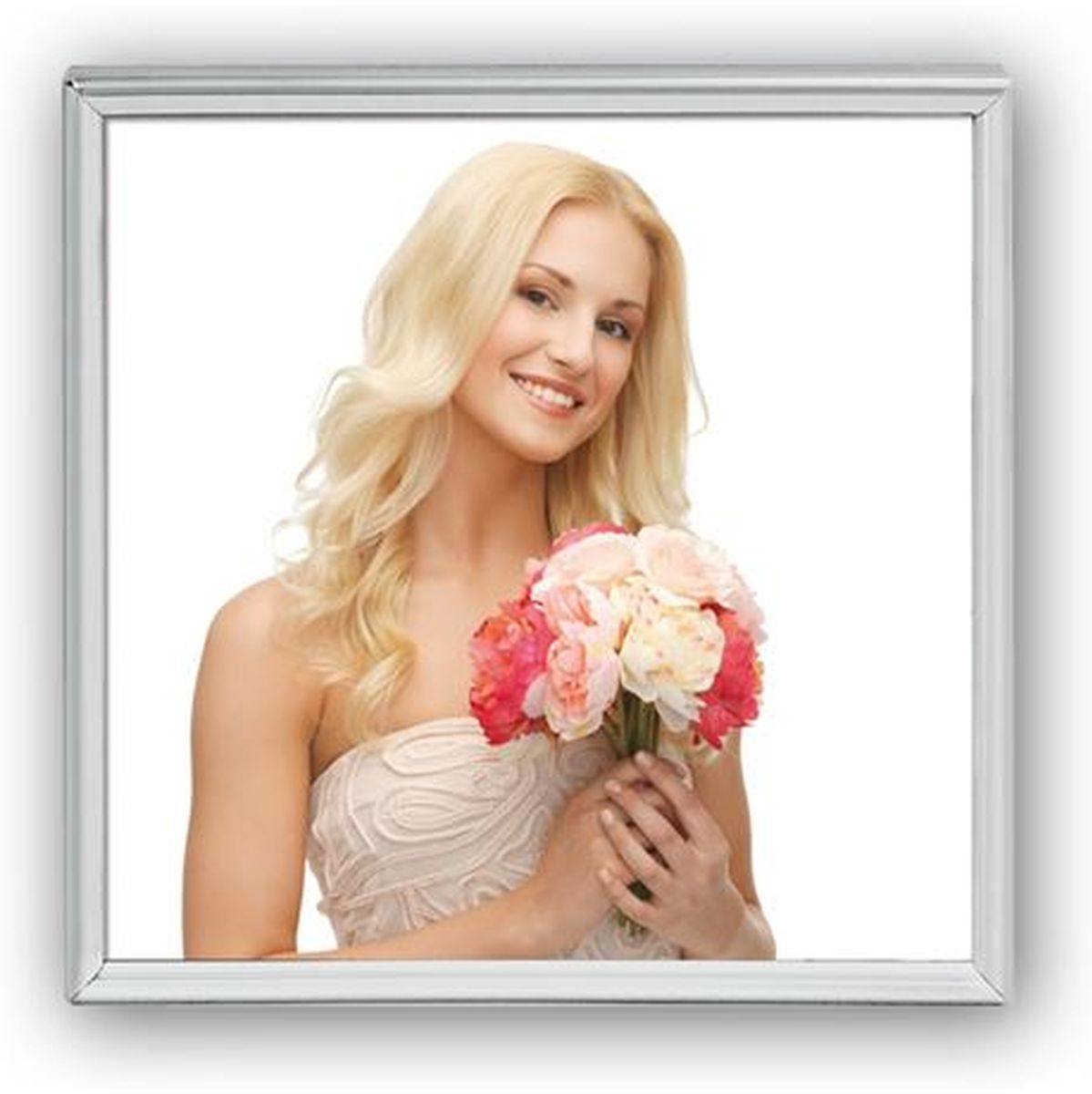 Zep Photo Frame 120S01-88 Silver 20x20cm