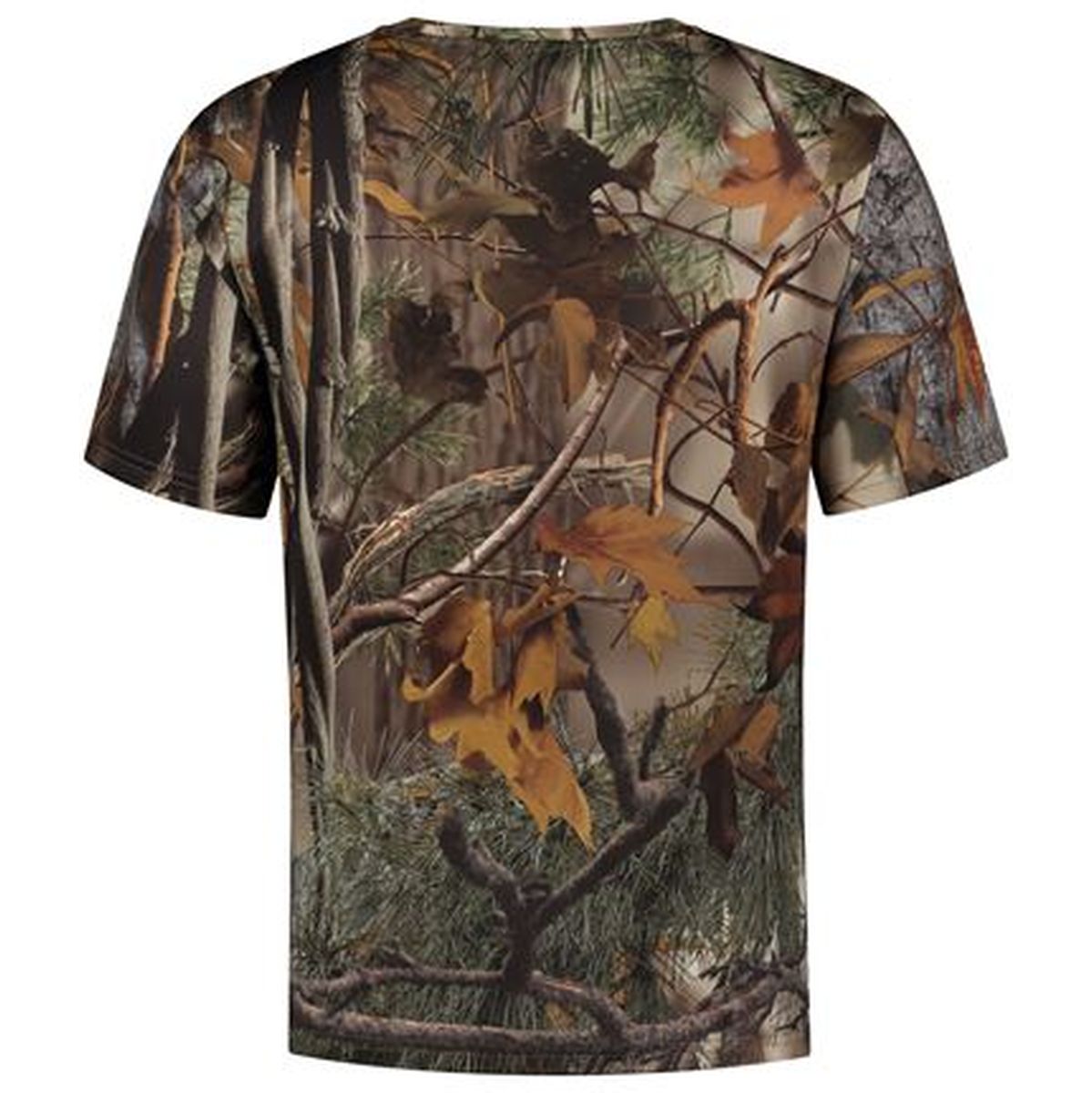 Stealth Gear T-Shirt Short Sleeve Camo Forest Print Size S