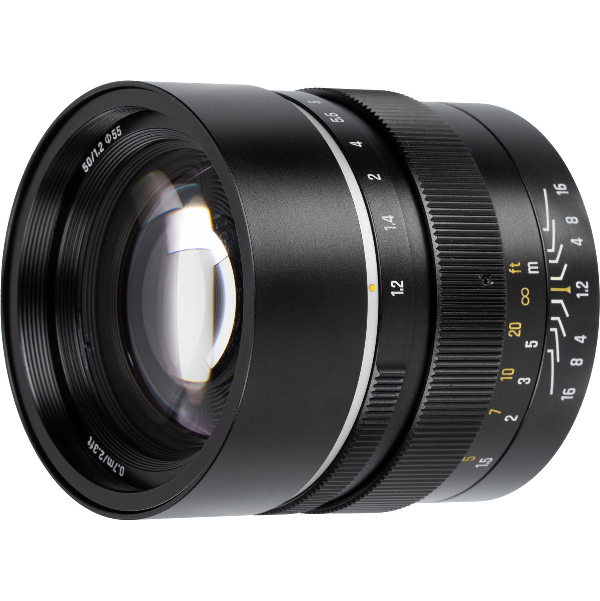 7Artisans 50mm f/1.2 - Fujifilm FX-Mount - Black