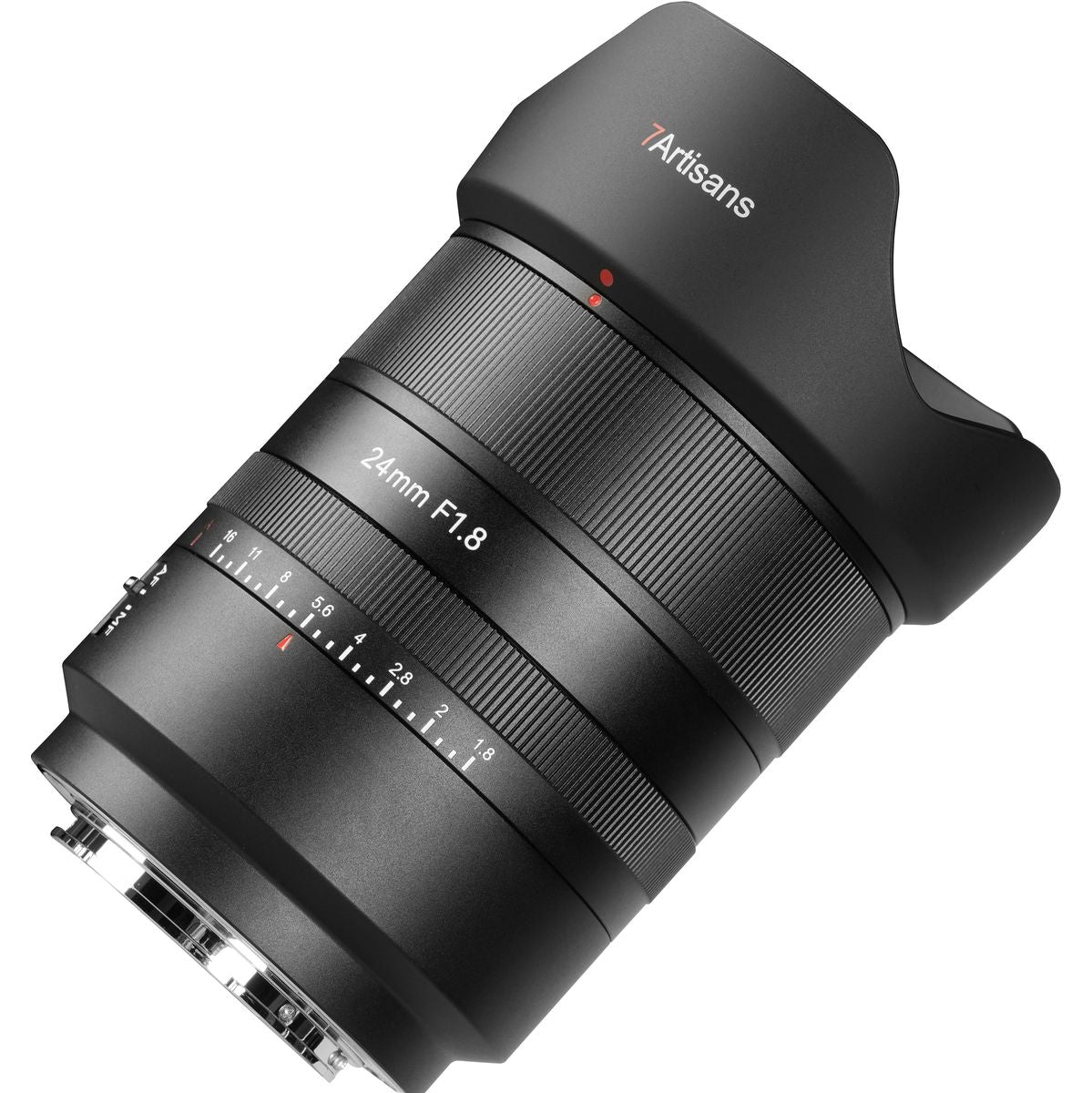 7Artisans AF24mm f/1.8 Sony E Mount DE-Clicked Black - image 3 of 5