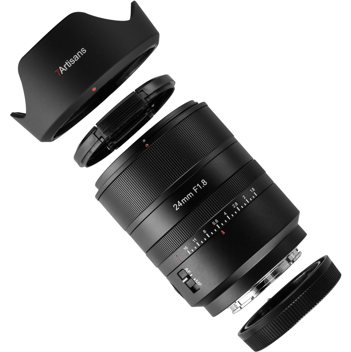 7Artisans AF24mm f/1.8 Sony E Mount DE-Clicked Black - image 5 of 5