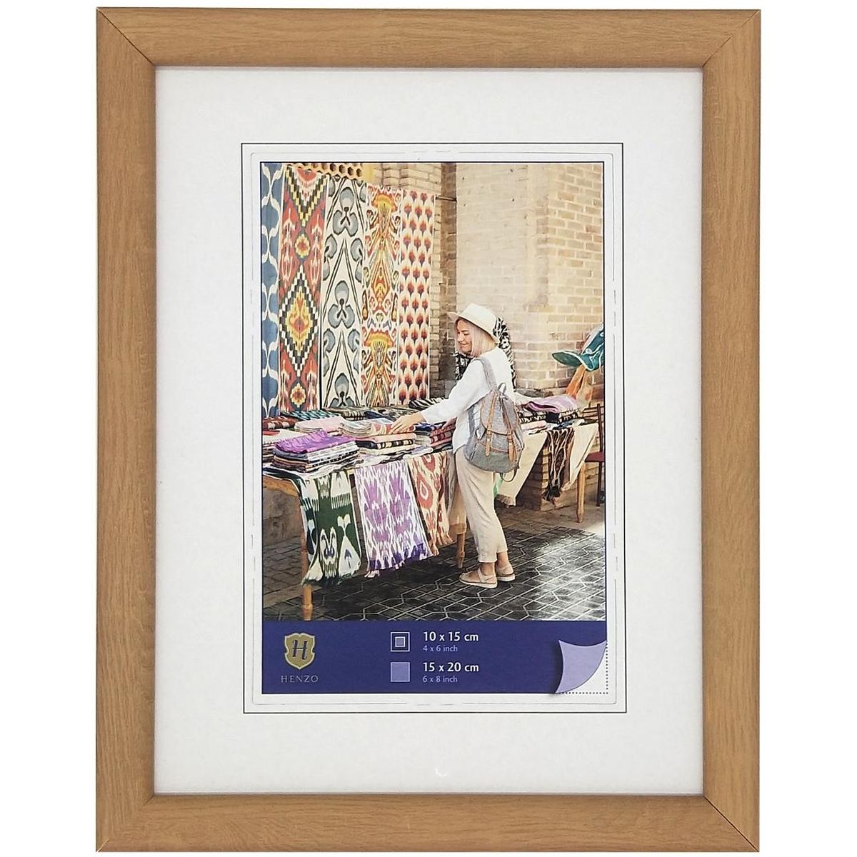 Henzo Frame Fancy 10x15 Nature