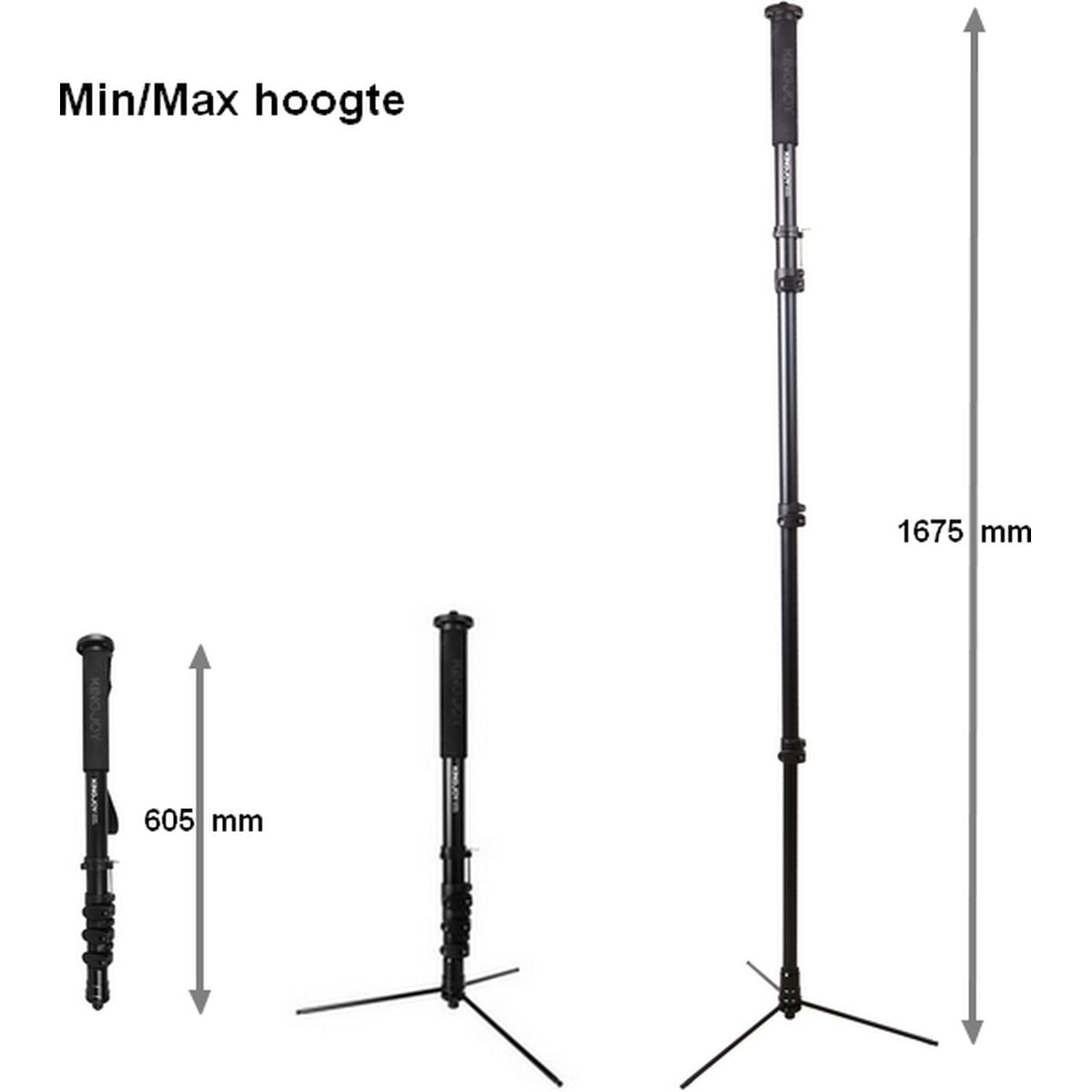 KingJoy MP-408FL Monopod Minitripod - image 3 of 3