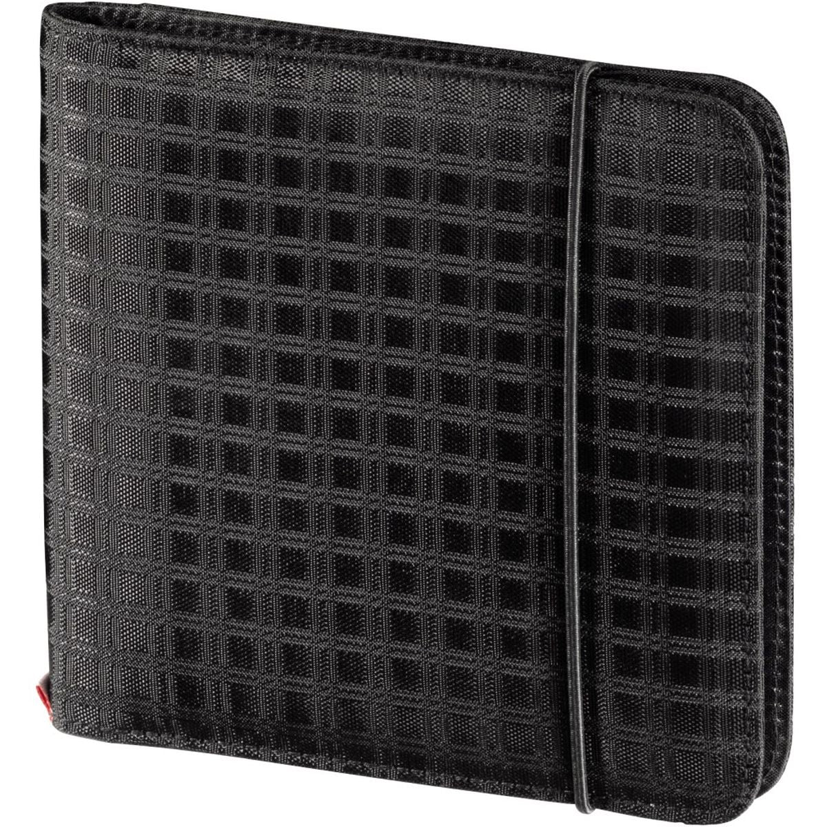 Hama CD/DVD/Blue-Ray Wallet For 24 Pieces Black