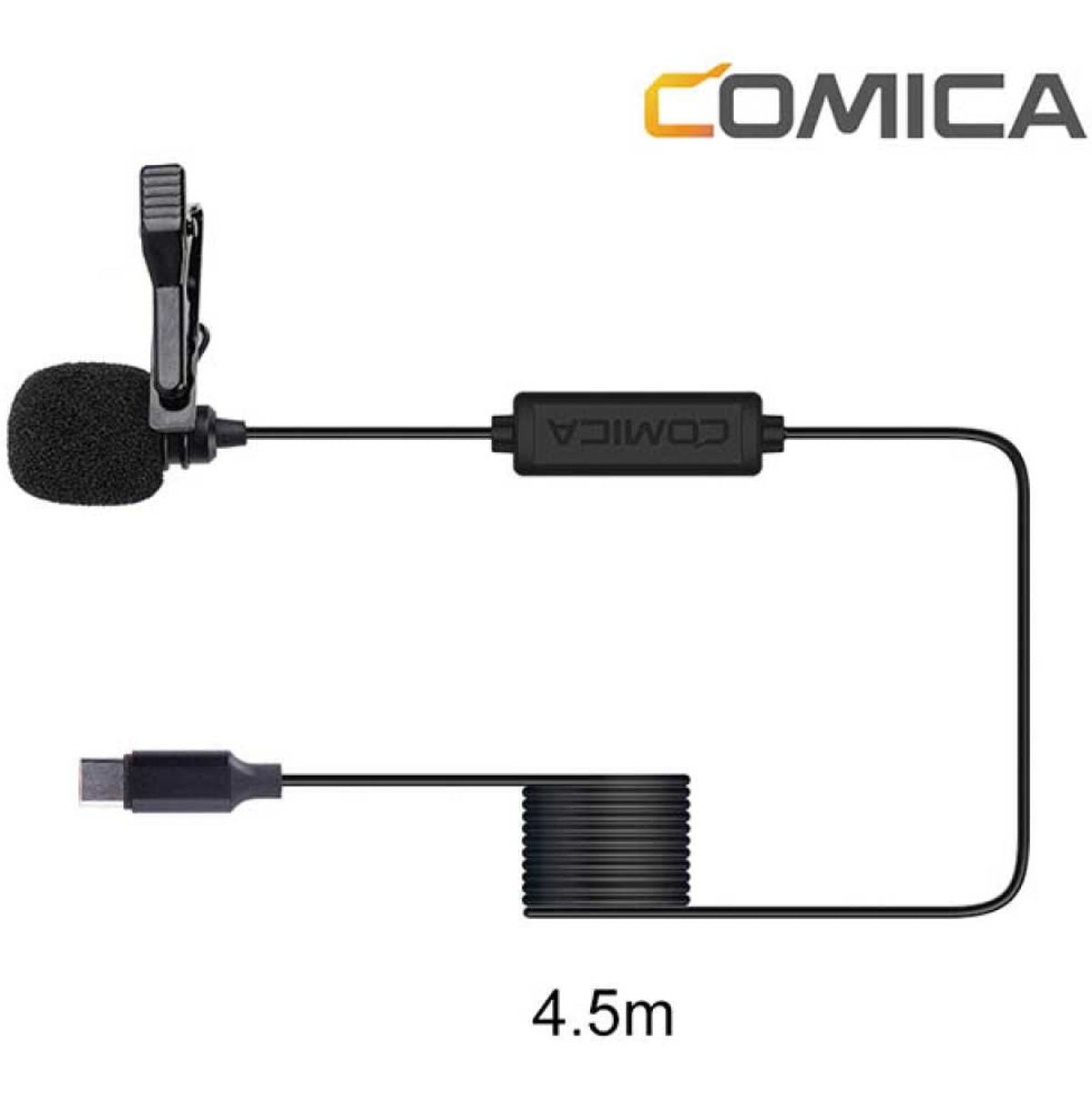 Comica CVM-V01SP (UC) Pin Microphone USB-C (2.5m) - image 2 of 4