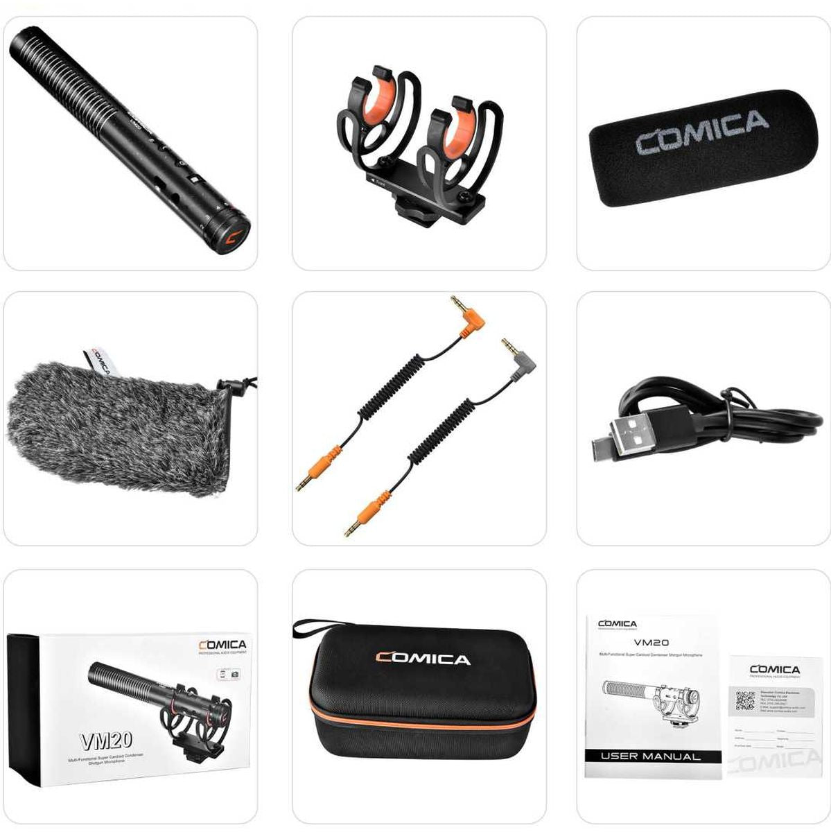 Comica CVM-VM20 Multi Functional Directional Microphone w/ Battery - image 5 of 5