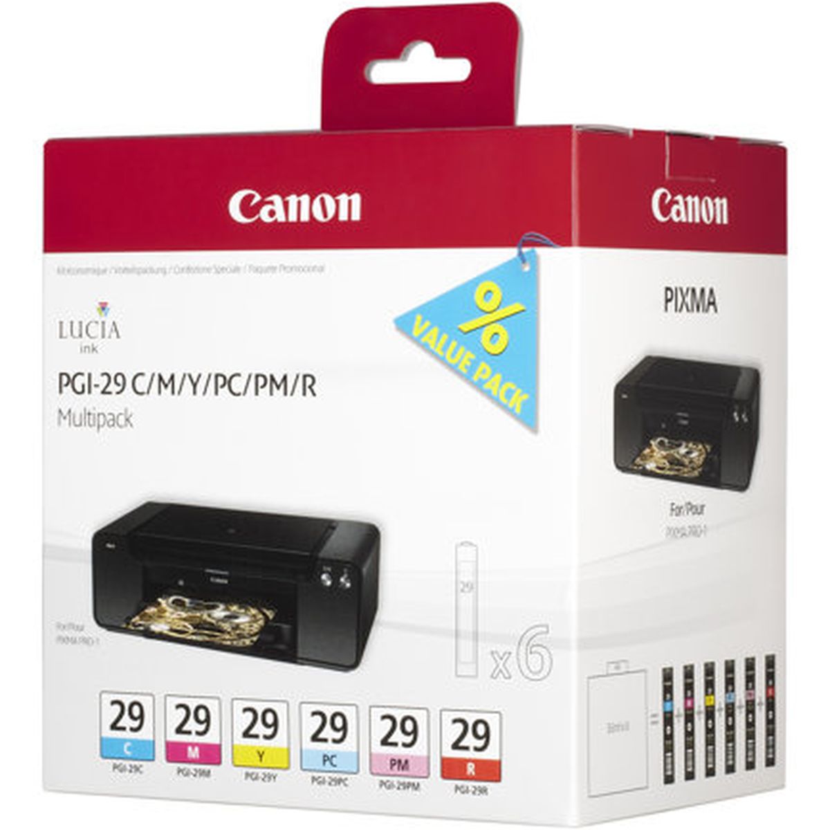 Canon PGI-29 6-Multipack CMY/PC/PM/R