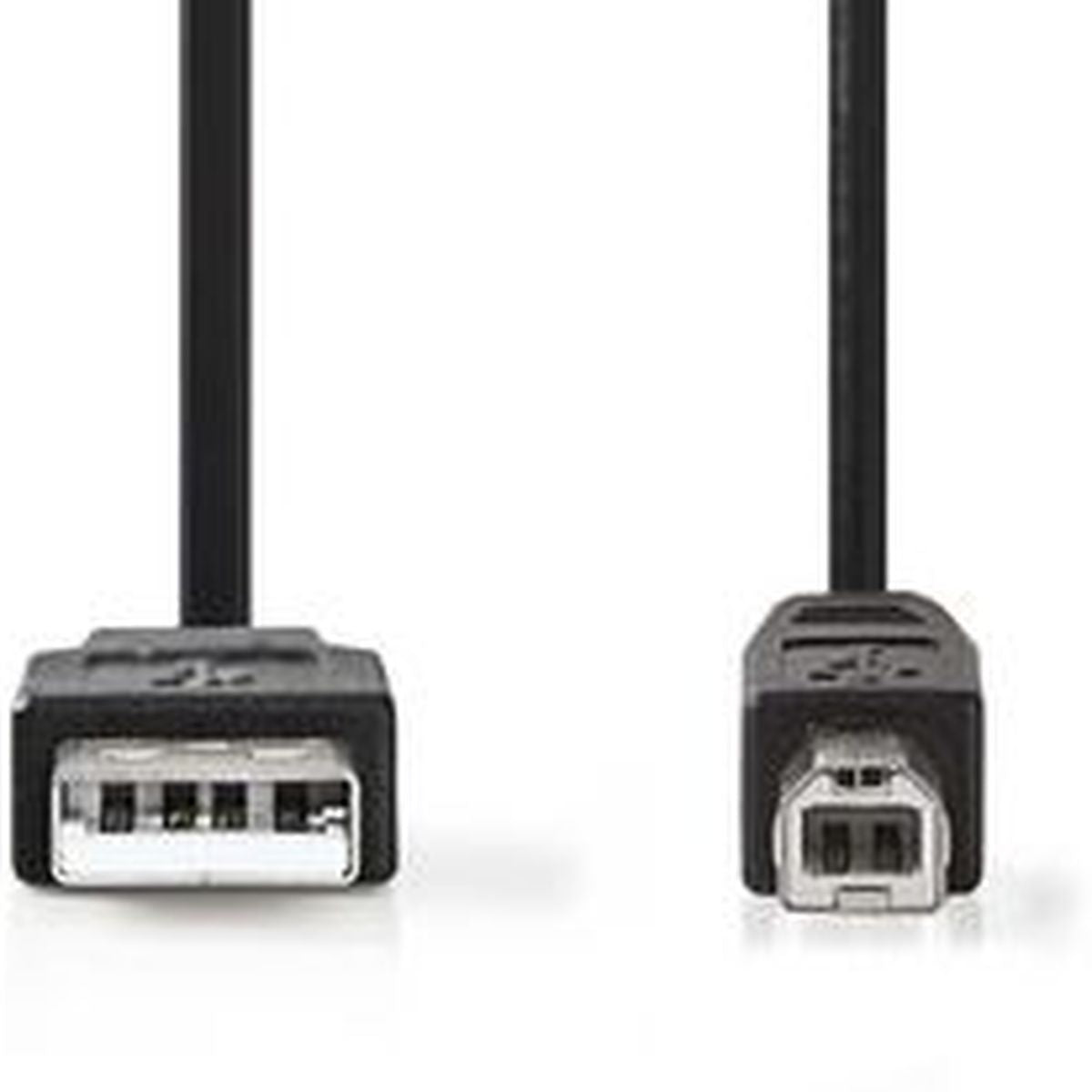 Nedis USB 2.0 Cable A M-B M 2.0m BK - image 2 of 4