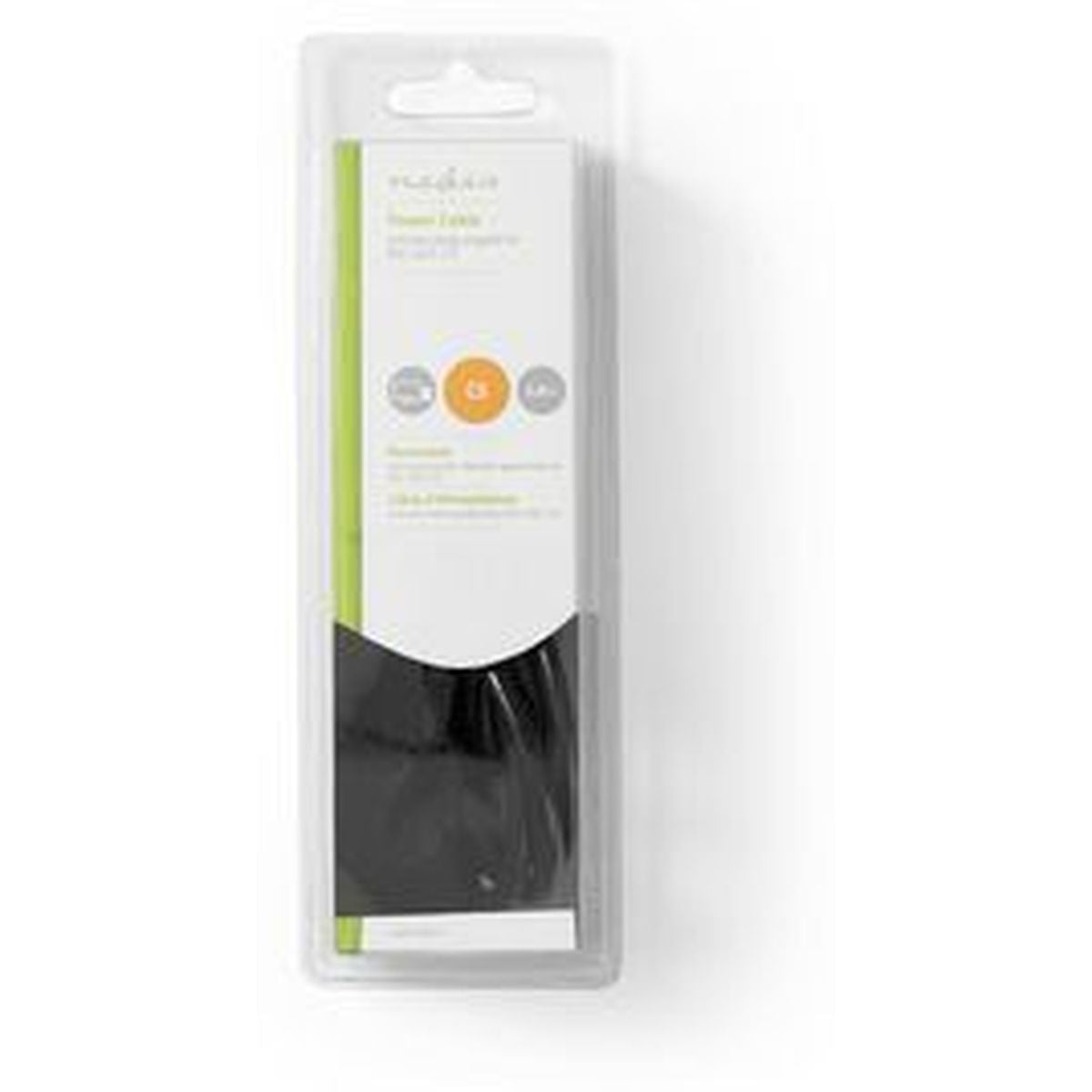 Nedis Power Cable Schuko M Angled-IEC-320-C5 2.0m BK - image 3 of 3