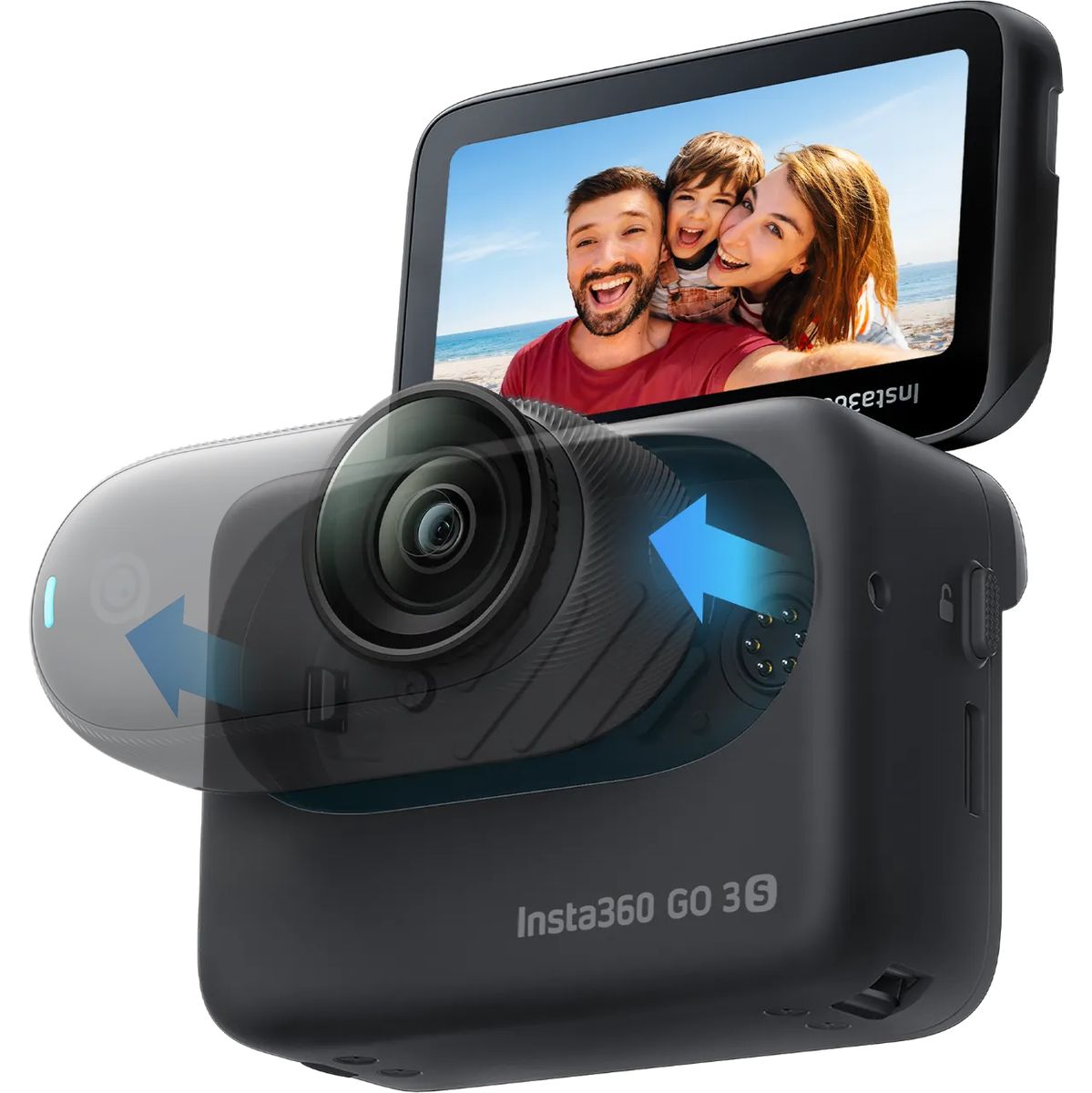Insta360 Go 3S Action Pod Midnight Black