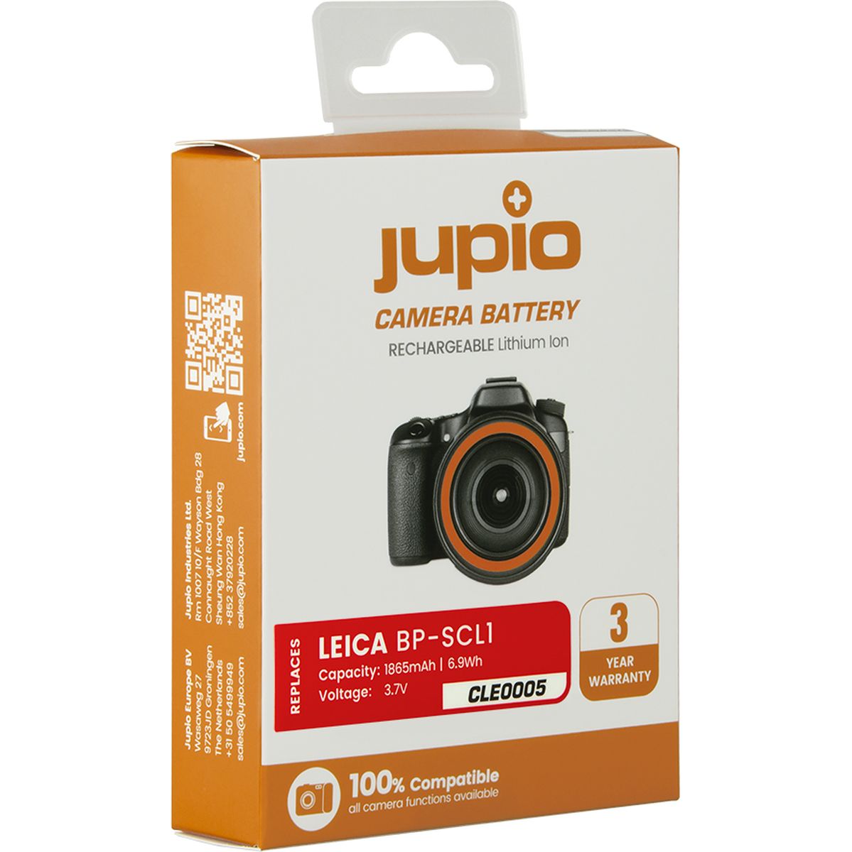 Jupio Leica BP-SCL1 1865mAh
