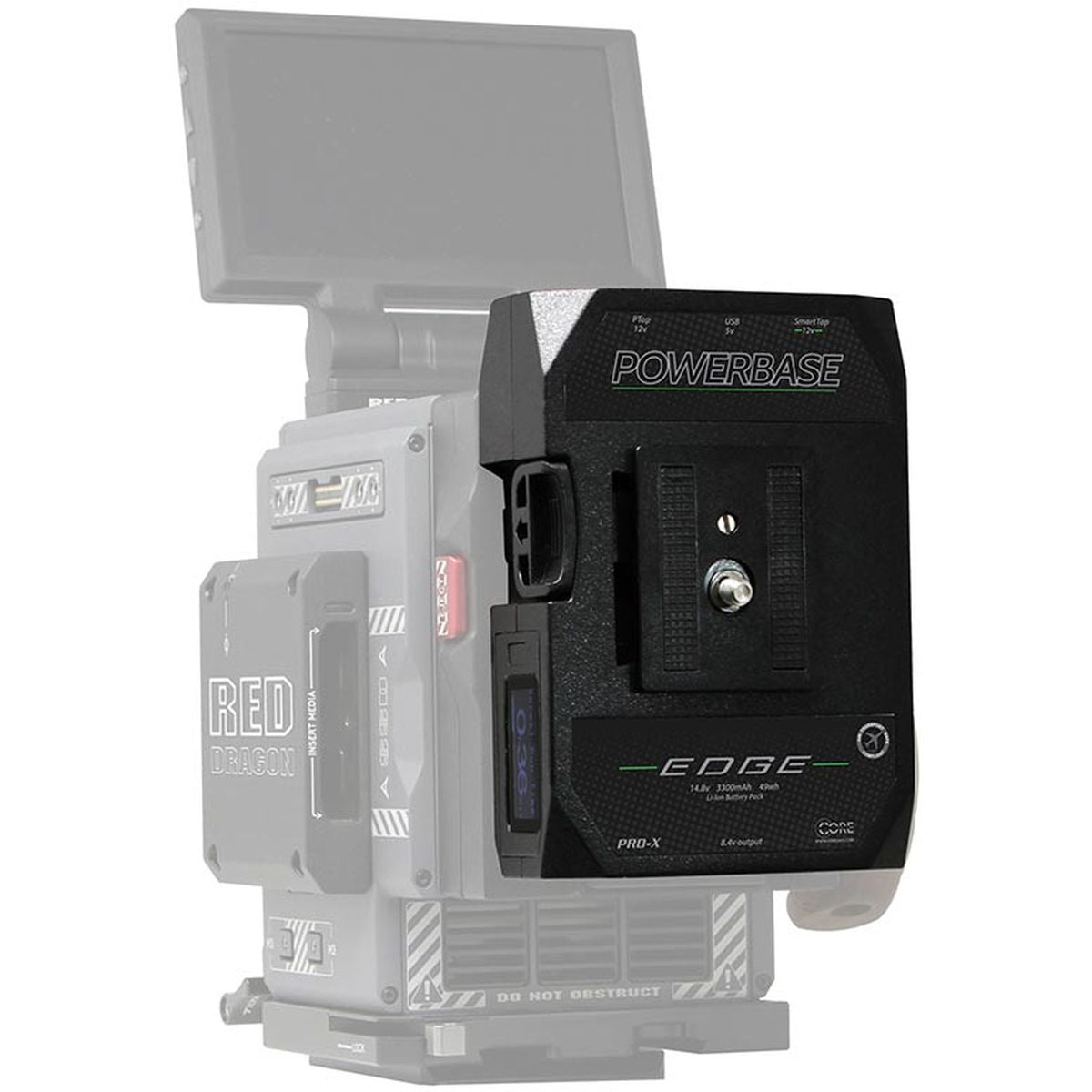 CoreSWX PowerBase Edge Small Form Cine V-Mount Battery Pack