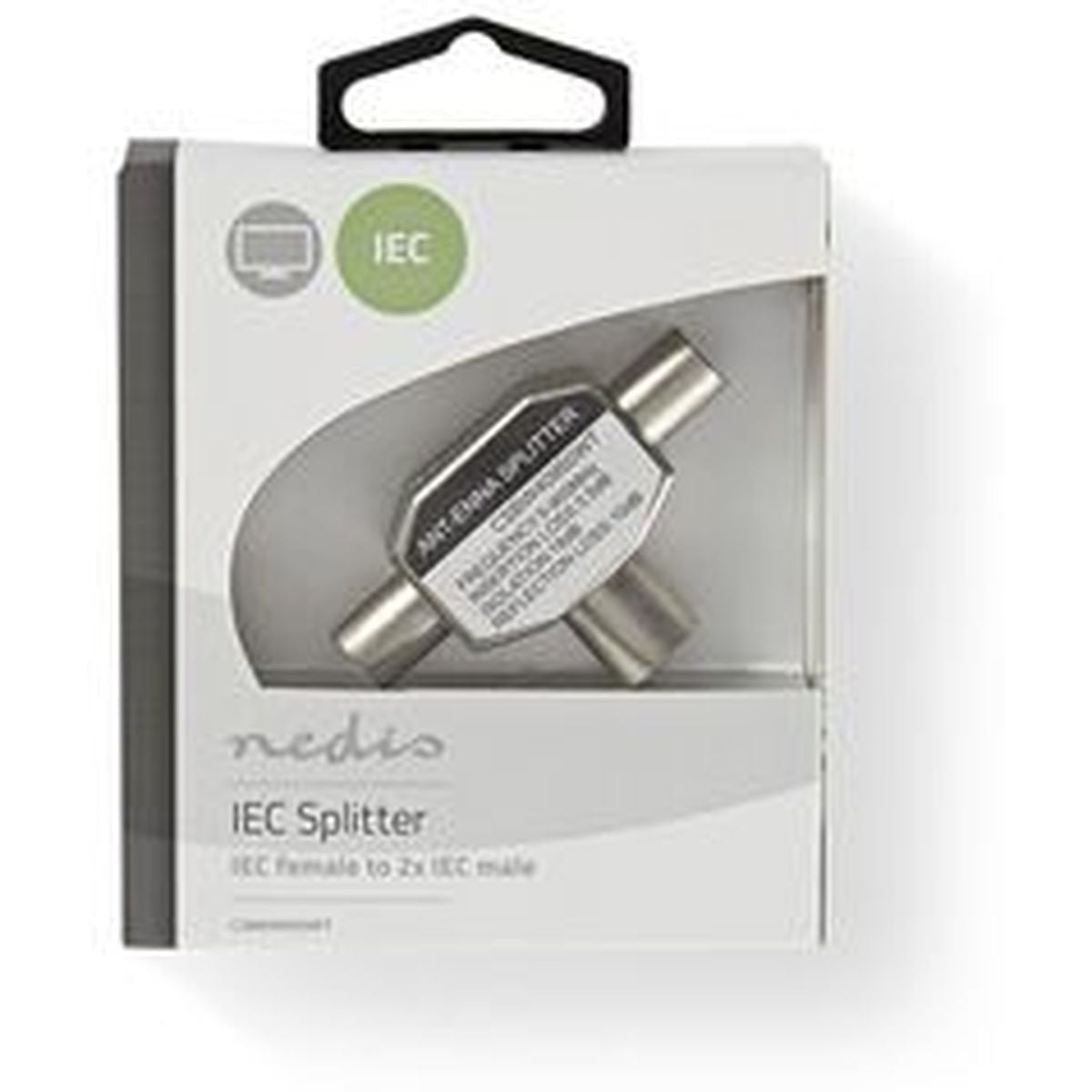 Nedis Adapter Coax 2X IEC (Coax) M - IEC (Coax) F - image 4 of 4