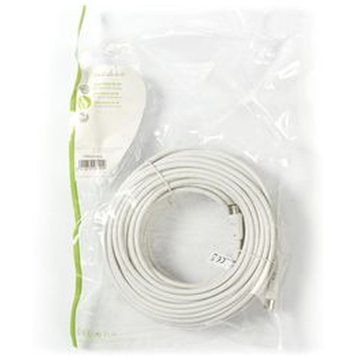 Nedis Coaxial Cable 90dB IEC (Coax) M-IEC (Coax) F 20m WH - image 3 of 3