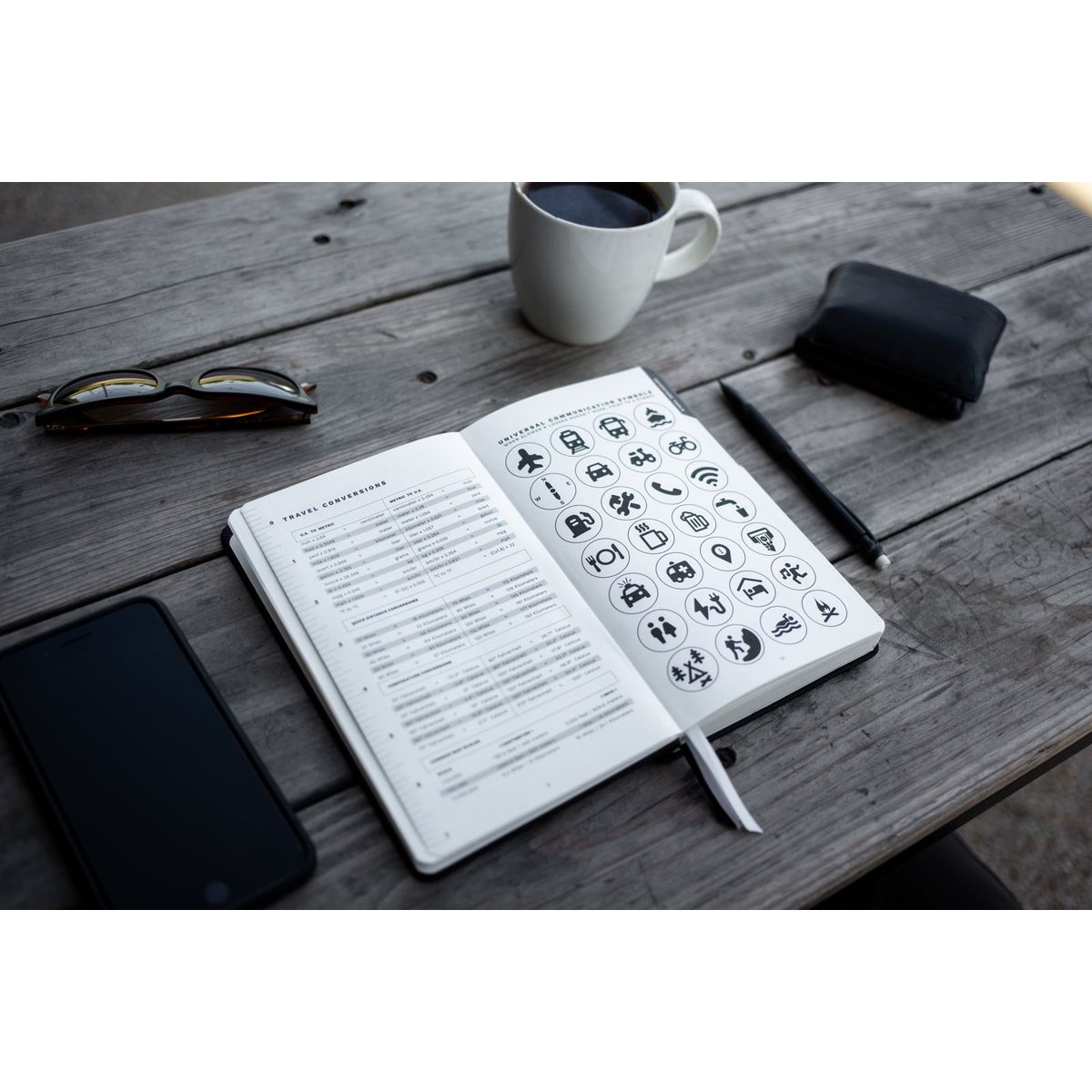 WANDRD The Travel Journal Black