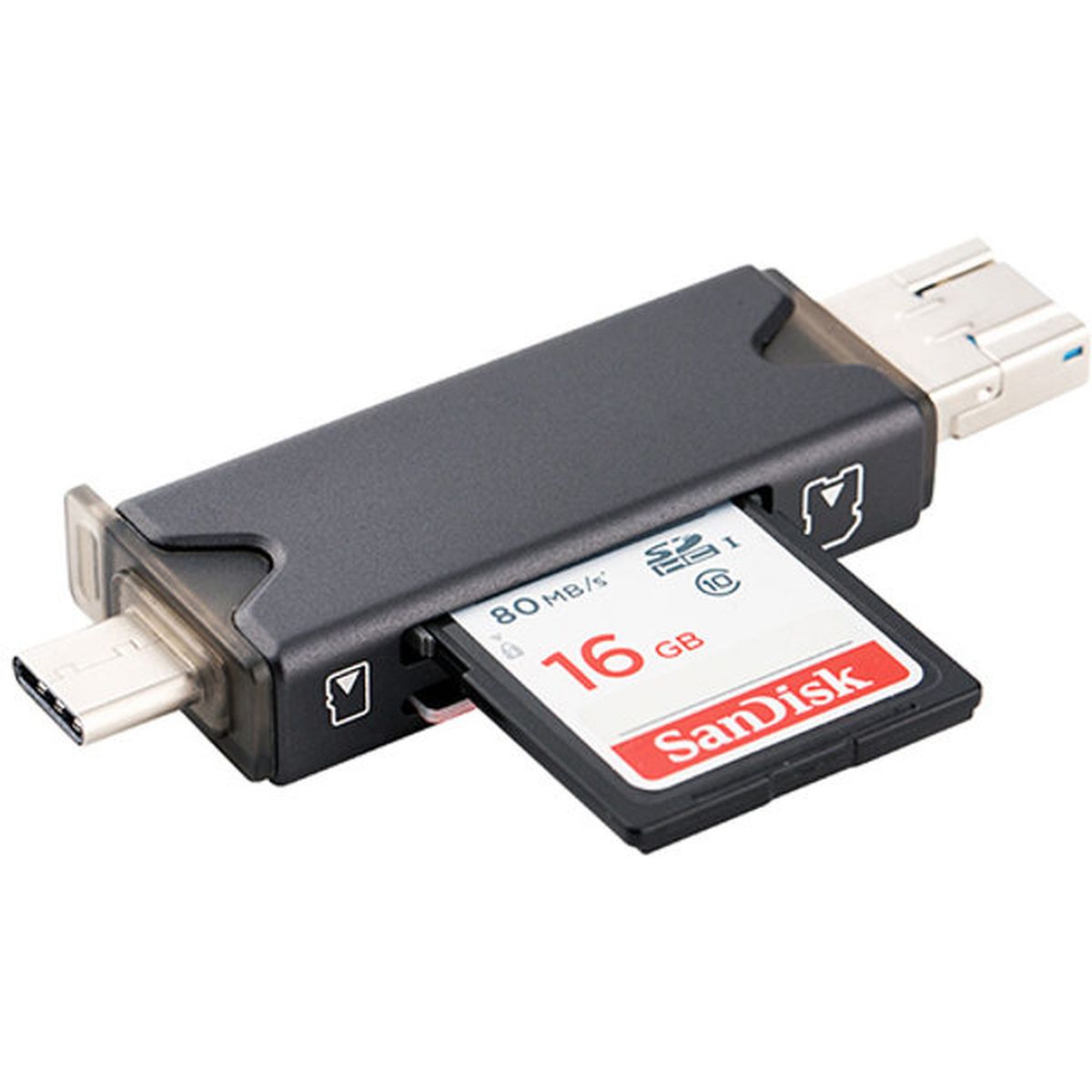 JJC CR-UTC3 Grey USB 3.0 Card Reader - image 3 of 3