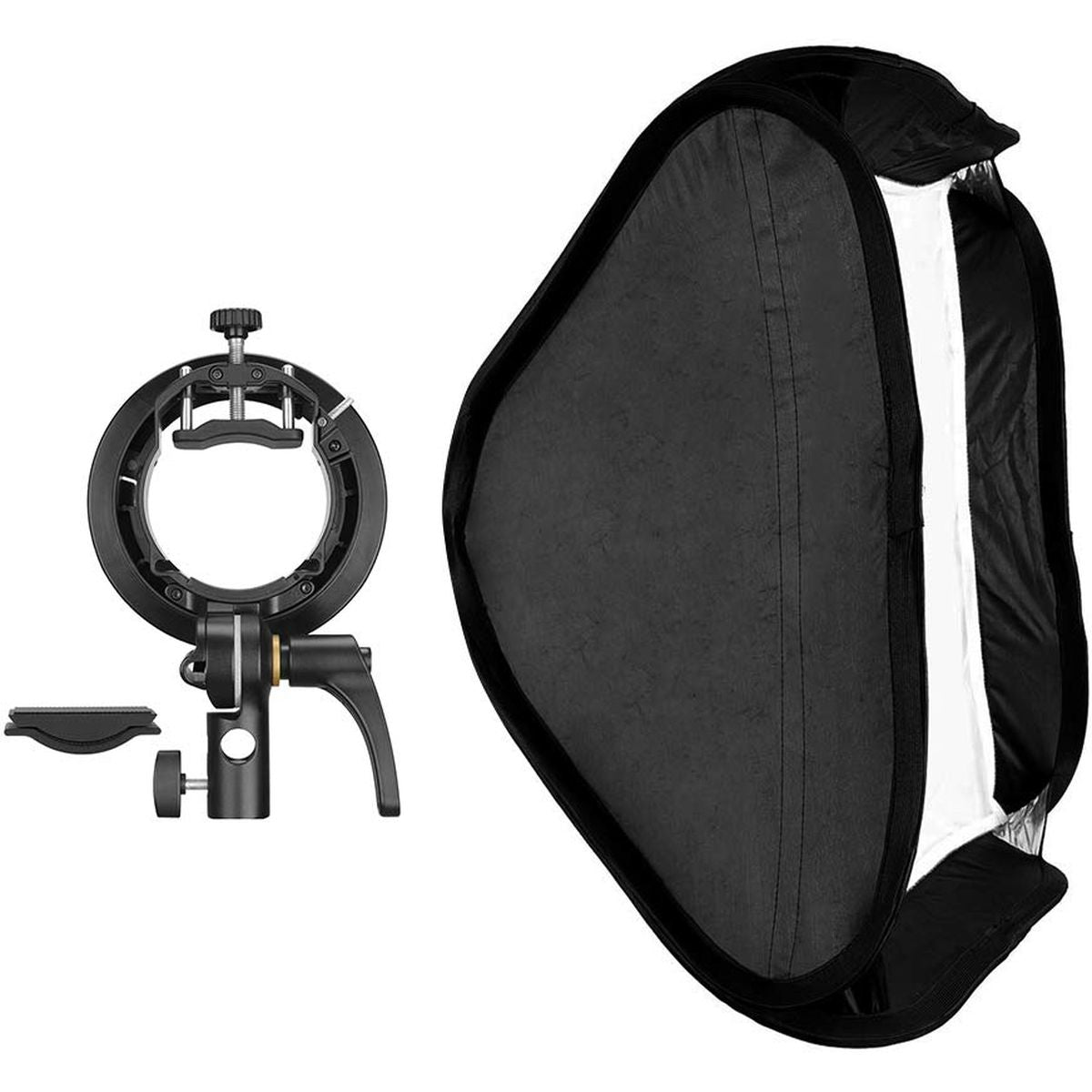 Godox S2-TYPE Bracket Bowens + Softbox 80x80cm