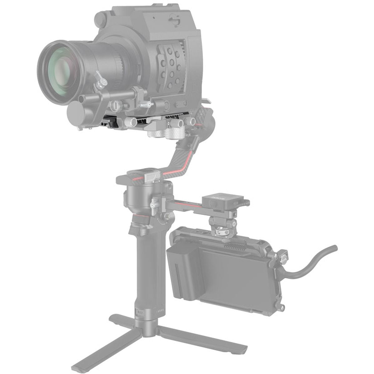 SmallRig 3031 Extended Quick Release Plate For DJI RS 2