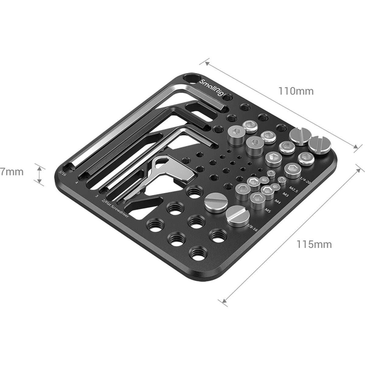 SmallRig 3184 Screw And Hex Key Storage Plate