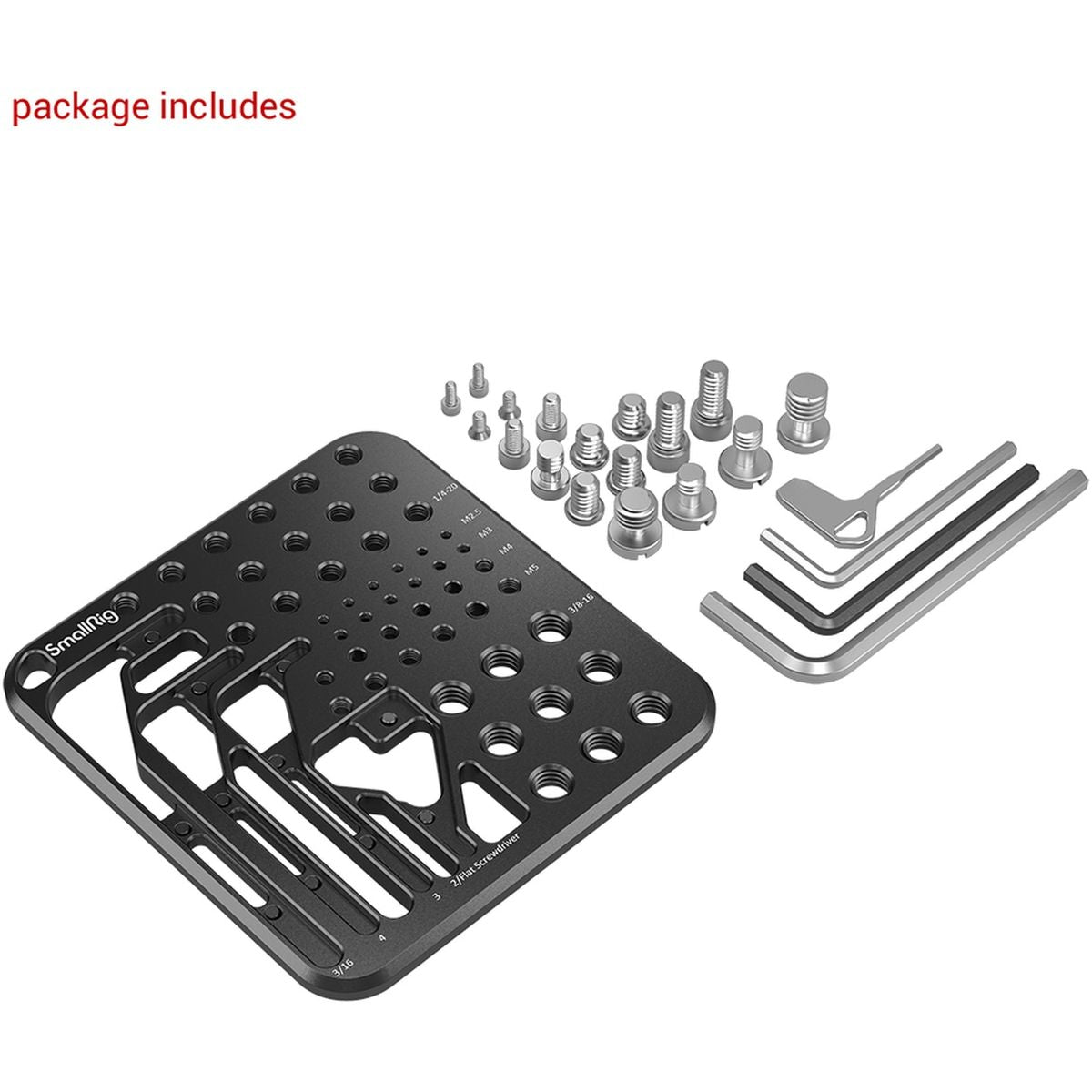 SmallRig 3184 Screw And Hex Key Storage Plate