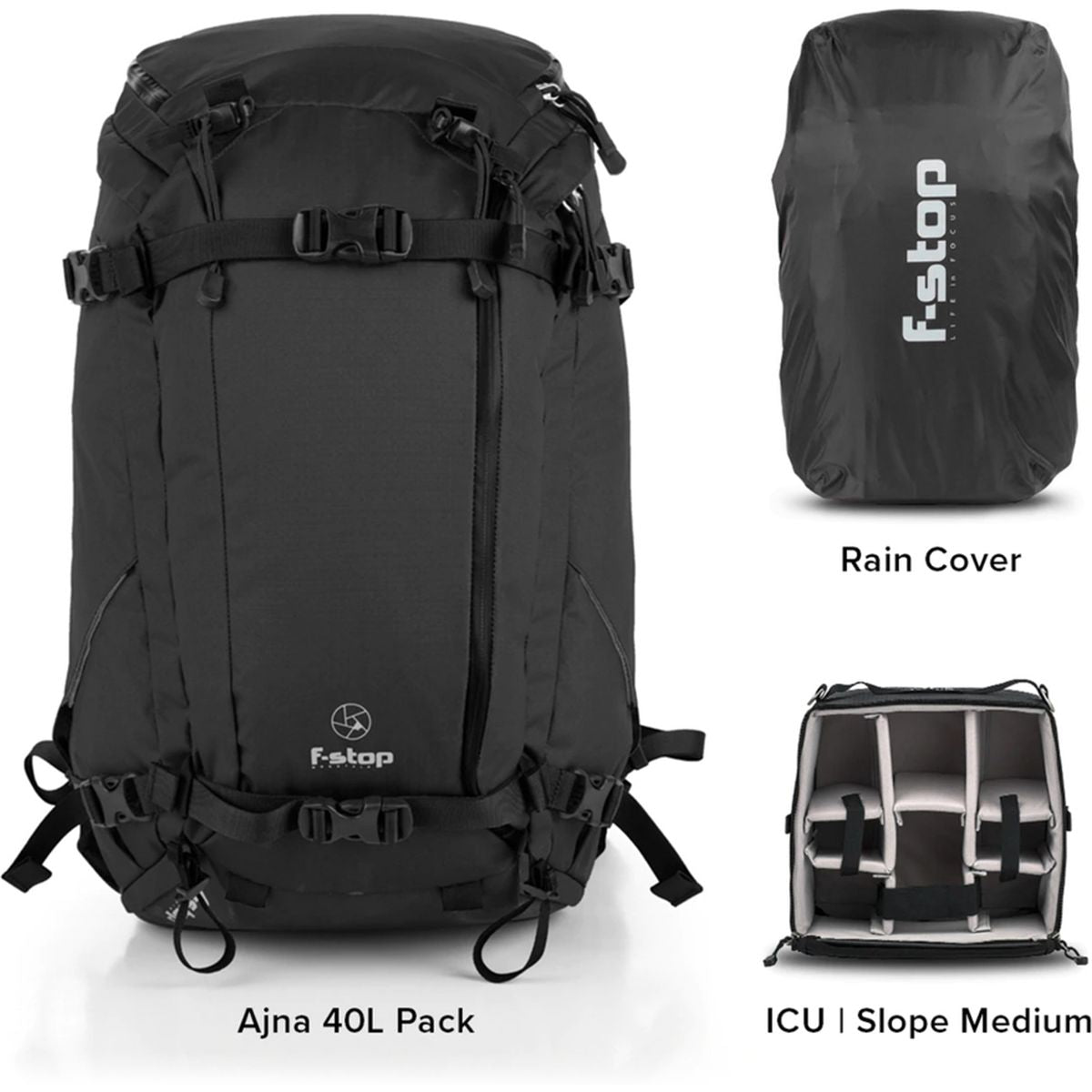 F-Stop Ajna Essentials Bundle Anthracite (Black)